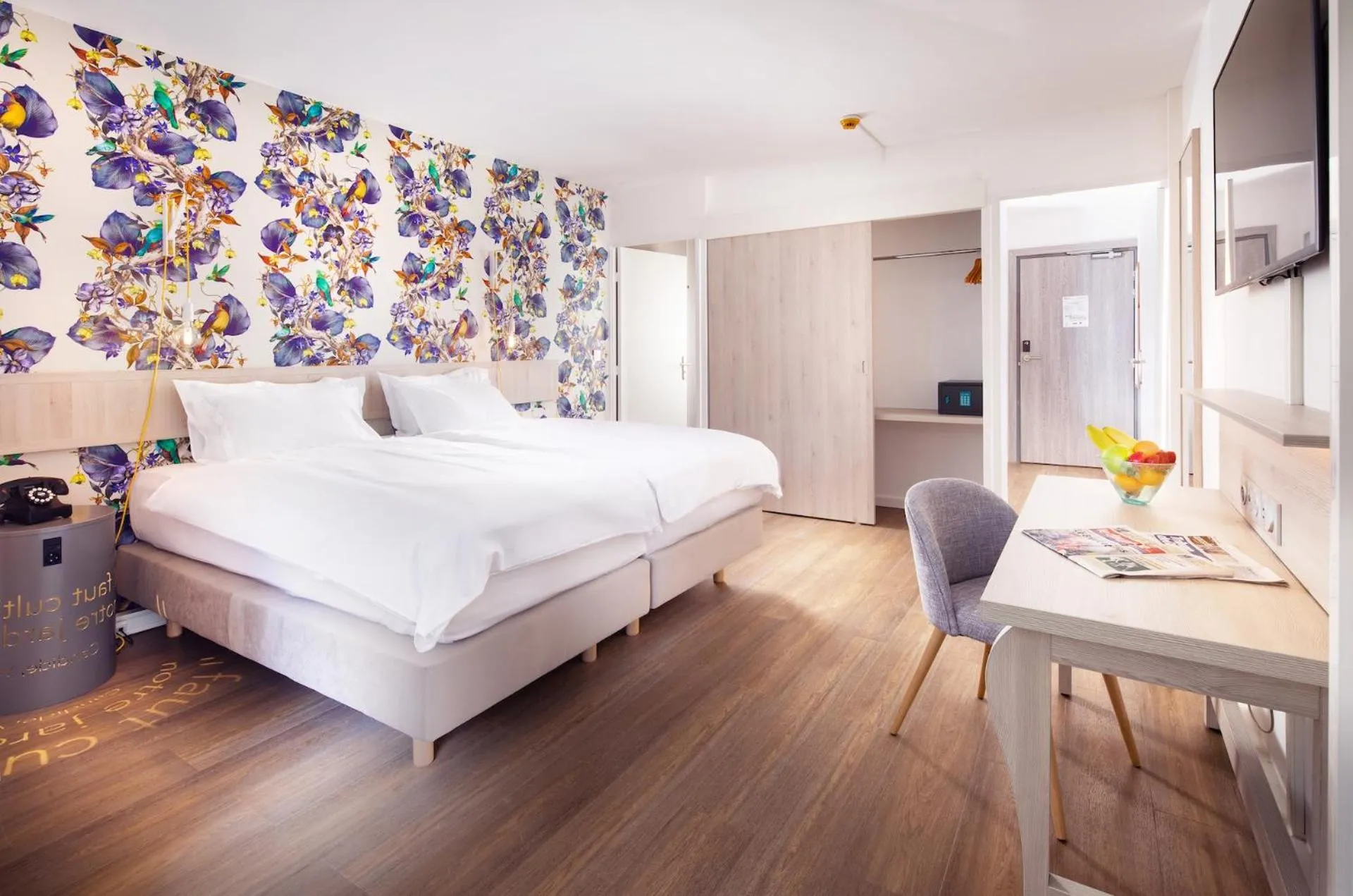 Bed in The Residence Hotel Geneva Airport - M3 Ferney