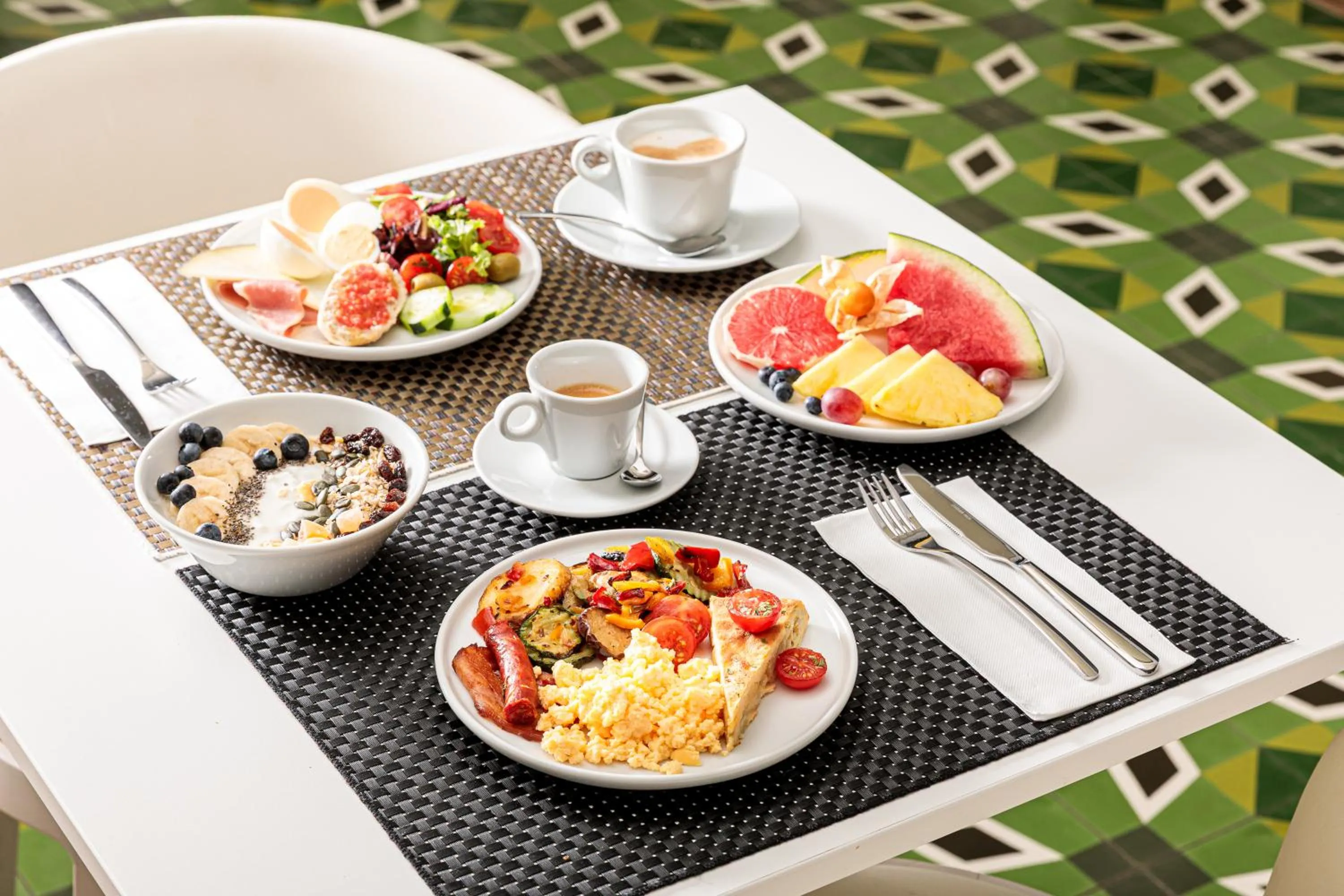 Breakfast in Room Mate Pau, Barcelona