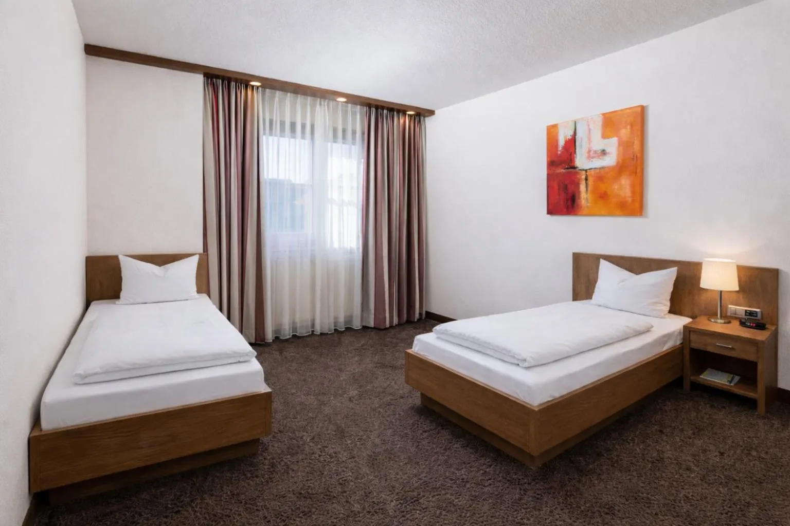 Bed in Hotel Schwanen