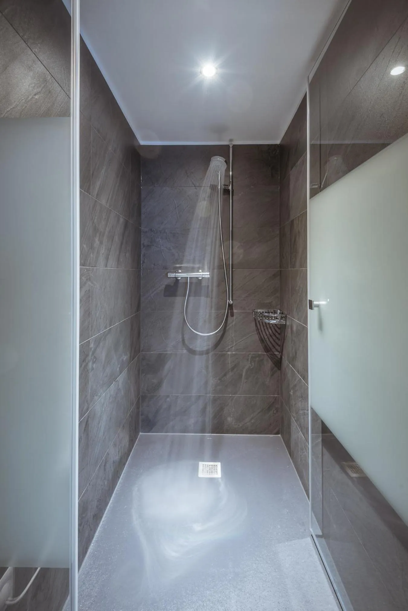 Shower in Lifestyle Rooms & Suites by Beau-Séjour