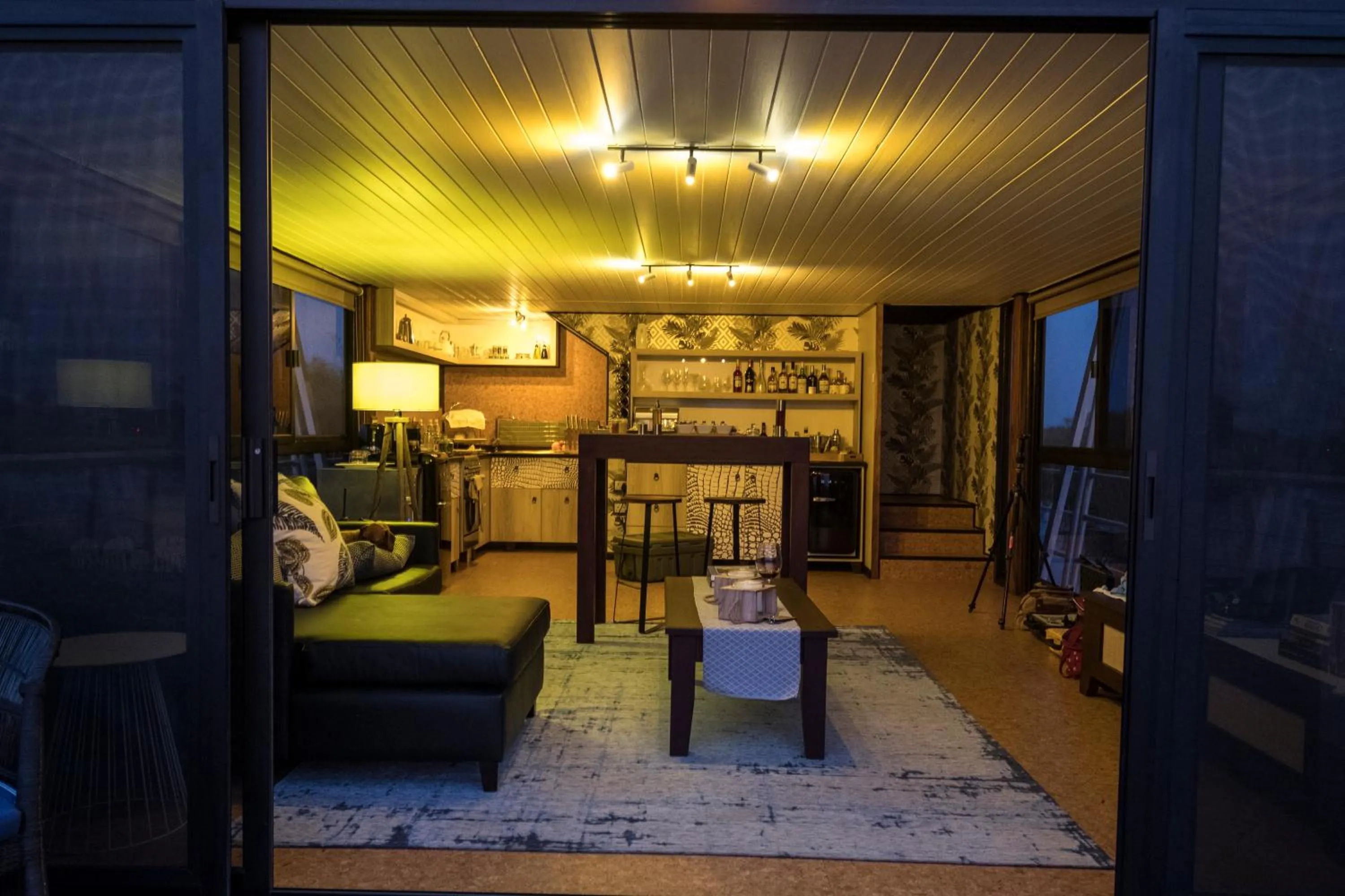 Night in The Namushasha River Villa