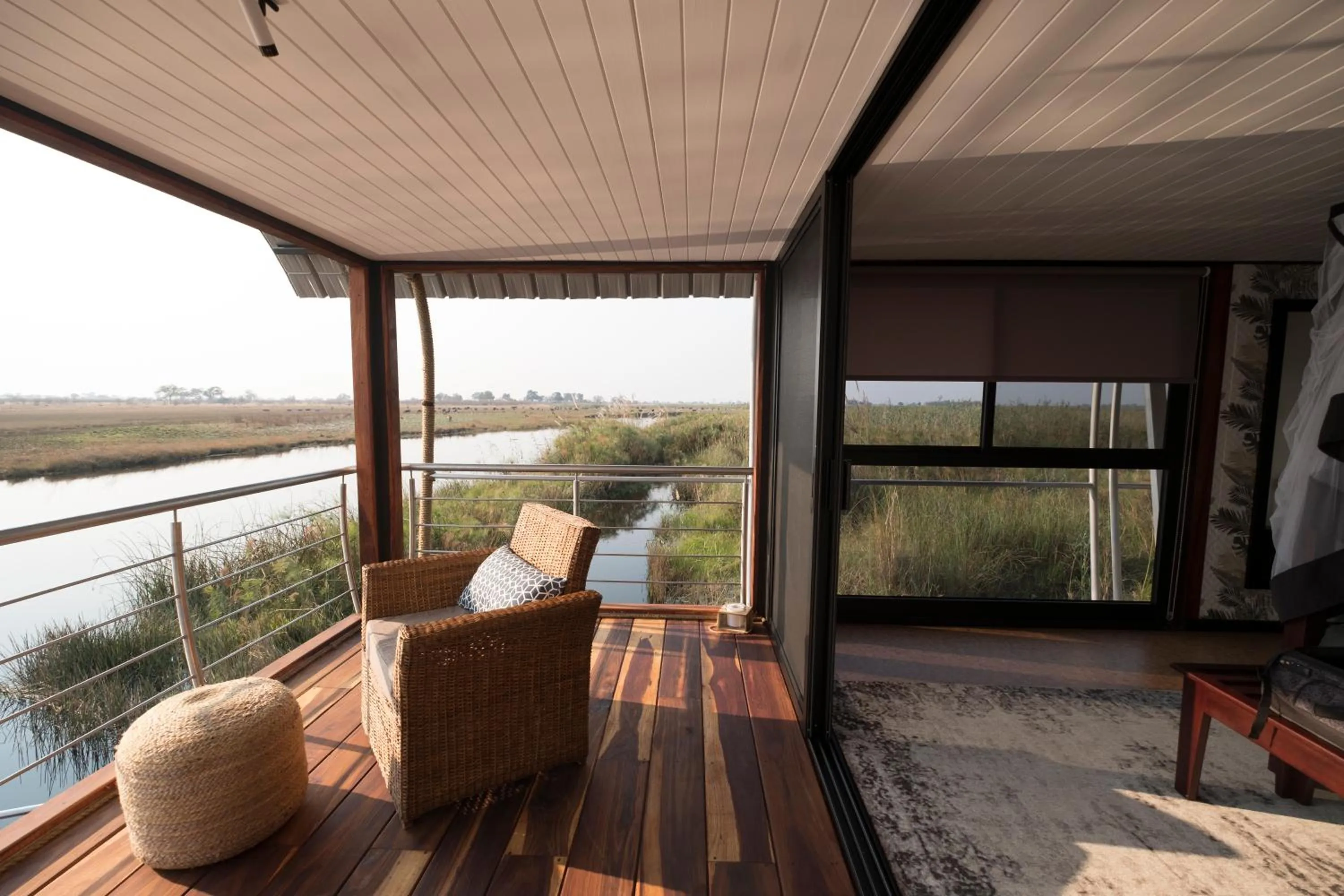 Natural landscape in The Namushasha River Villa