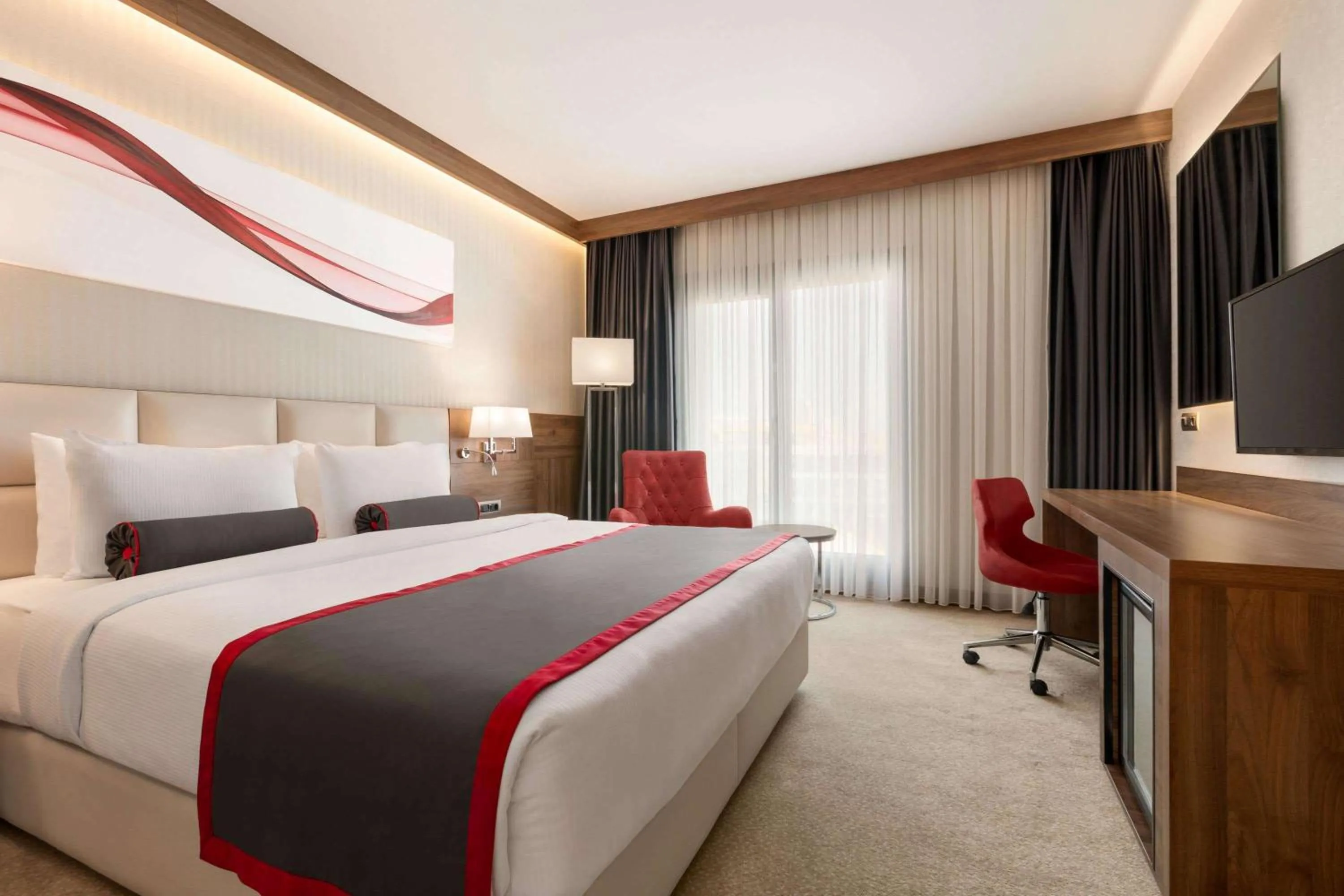 Photo of the whole room, Bed in Ramada by Wyndham Beylikduzu