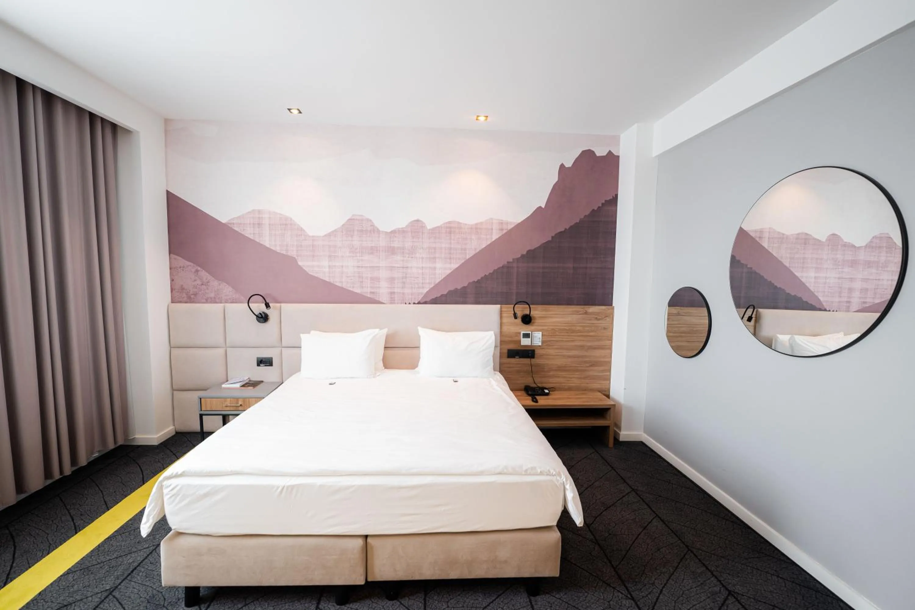 Bed in Mandachi Hotel & SPA