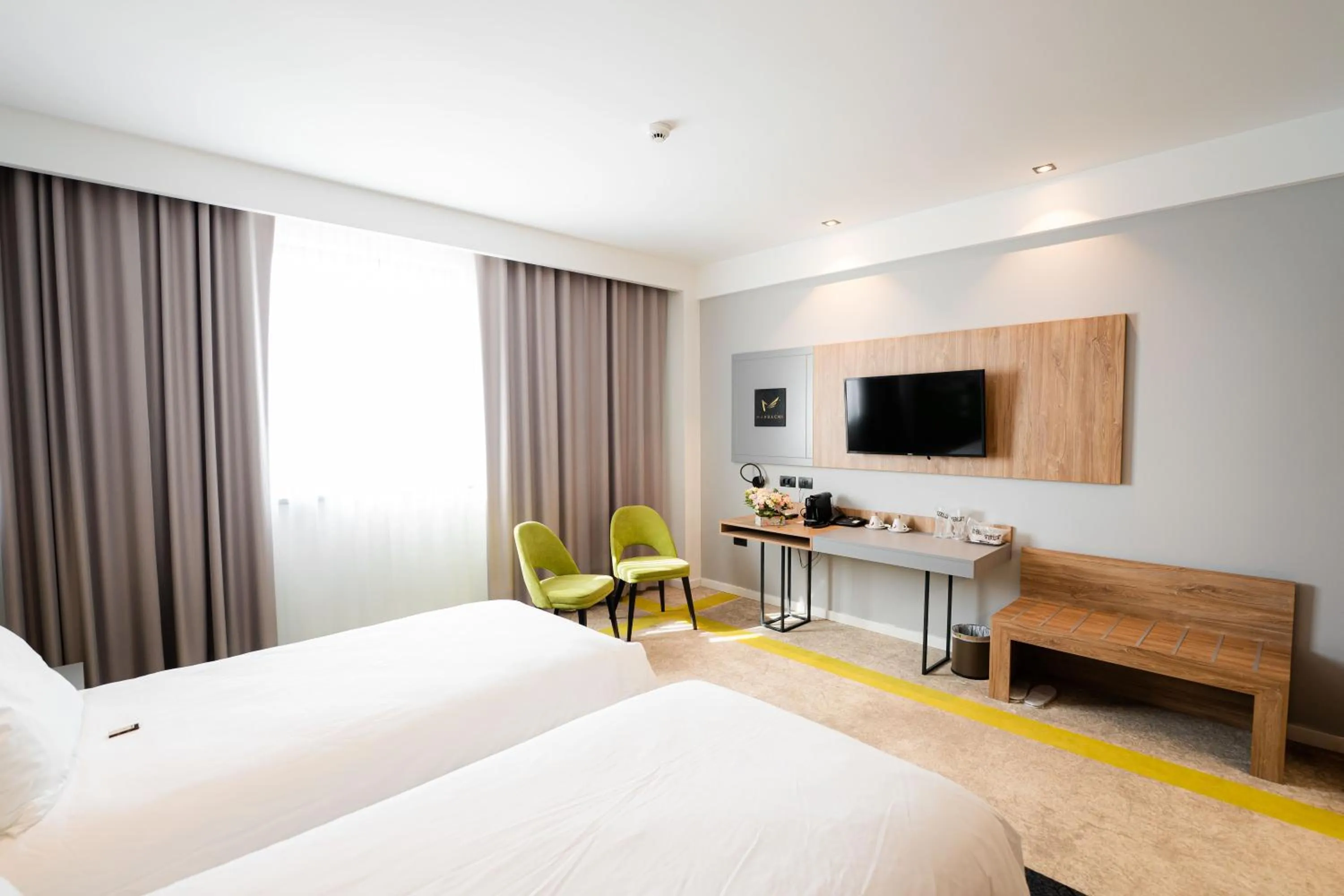 Bed in Mandachi Hotel & SPA