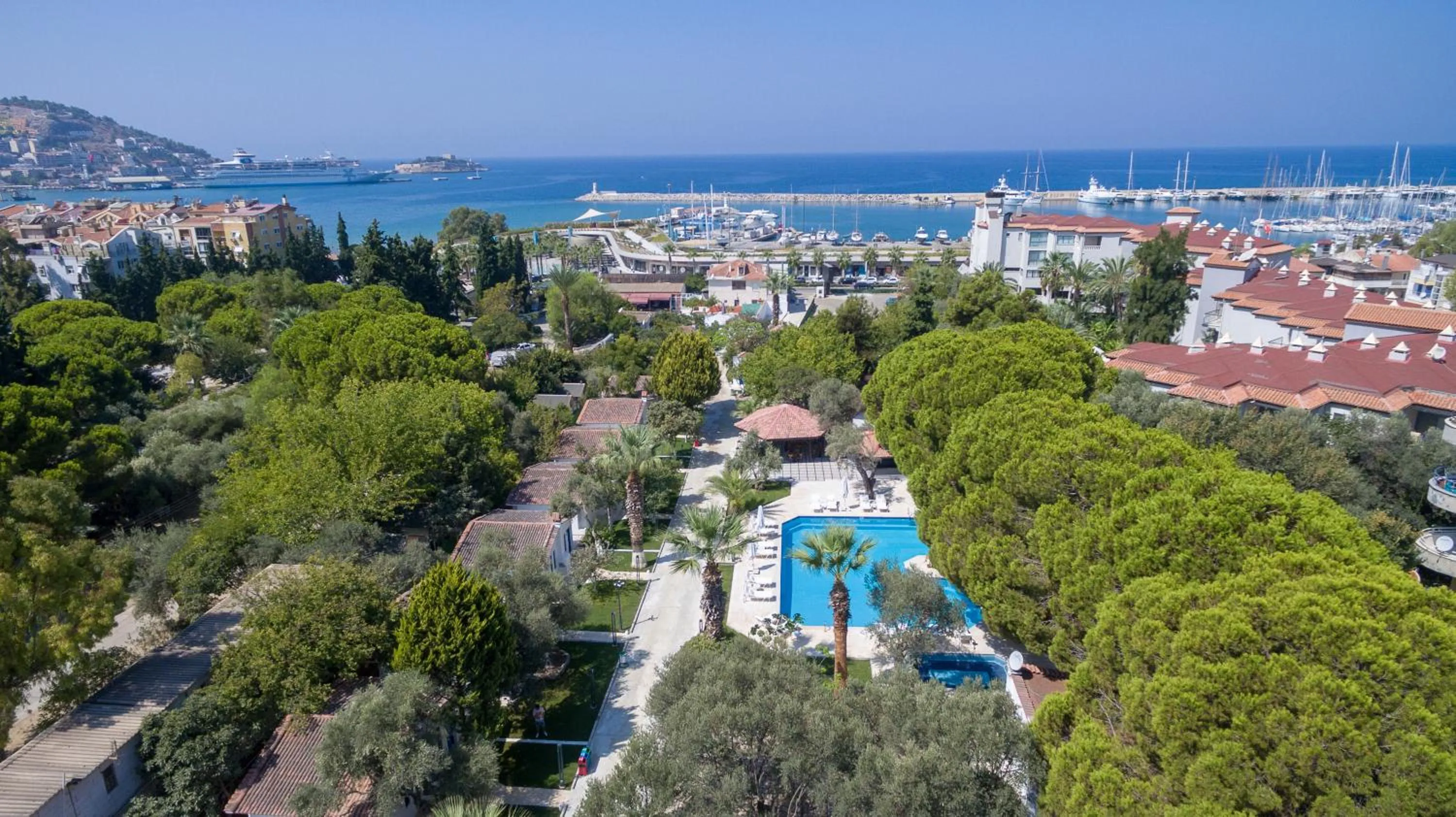 Bird's eye view in Risus Garden Marina Hotel