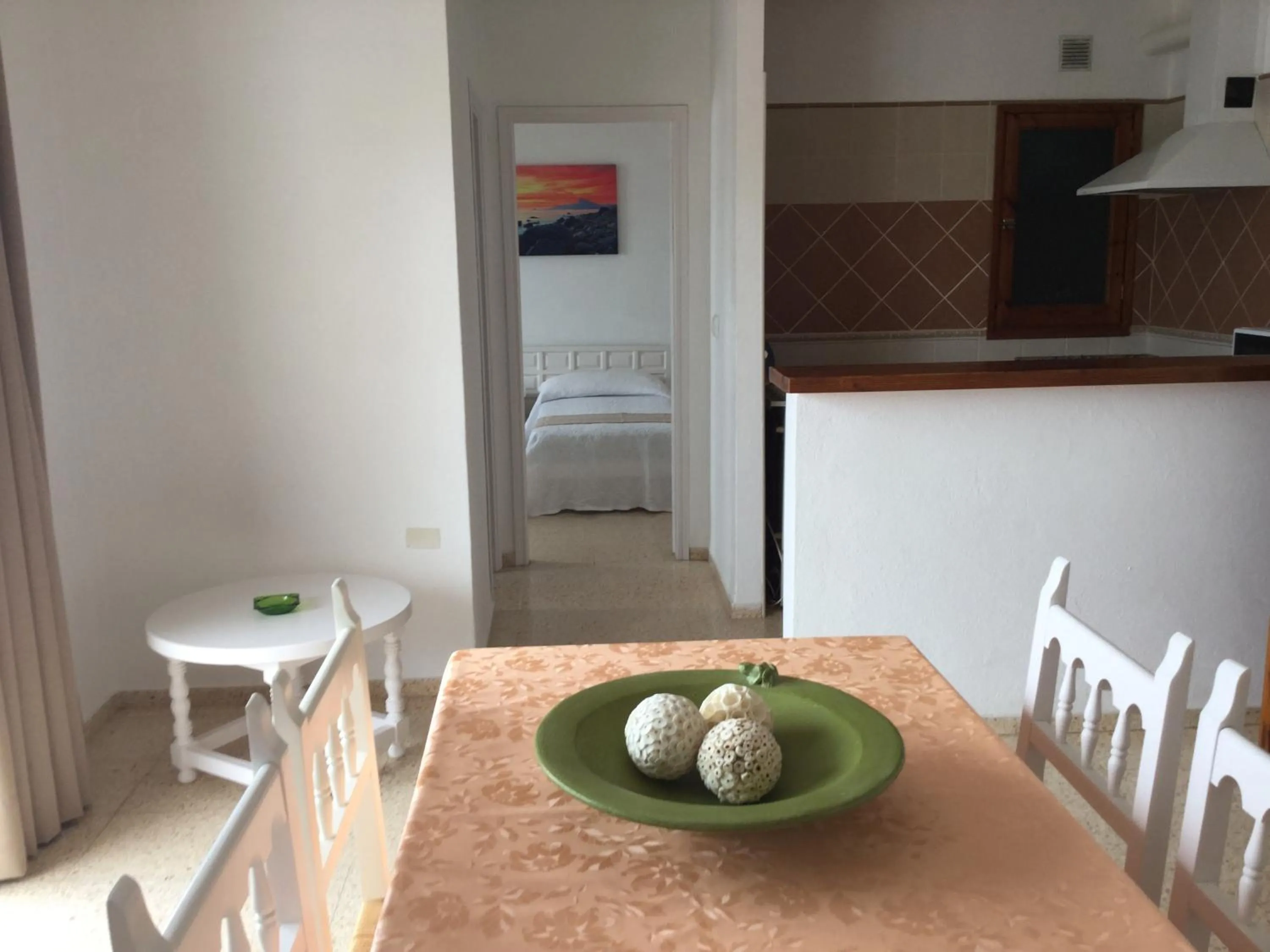 Dining area in Apartamentos Alba