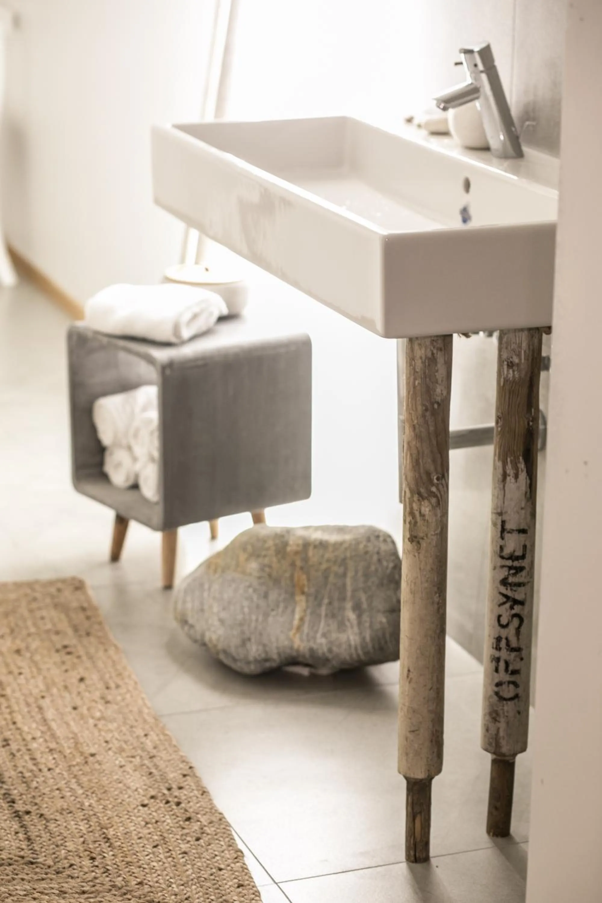 Bathroom, Bed in Catogården - Boutique Home & Activity Centre