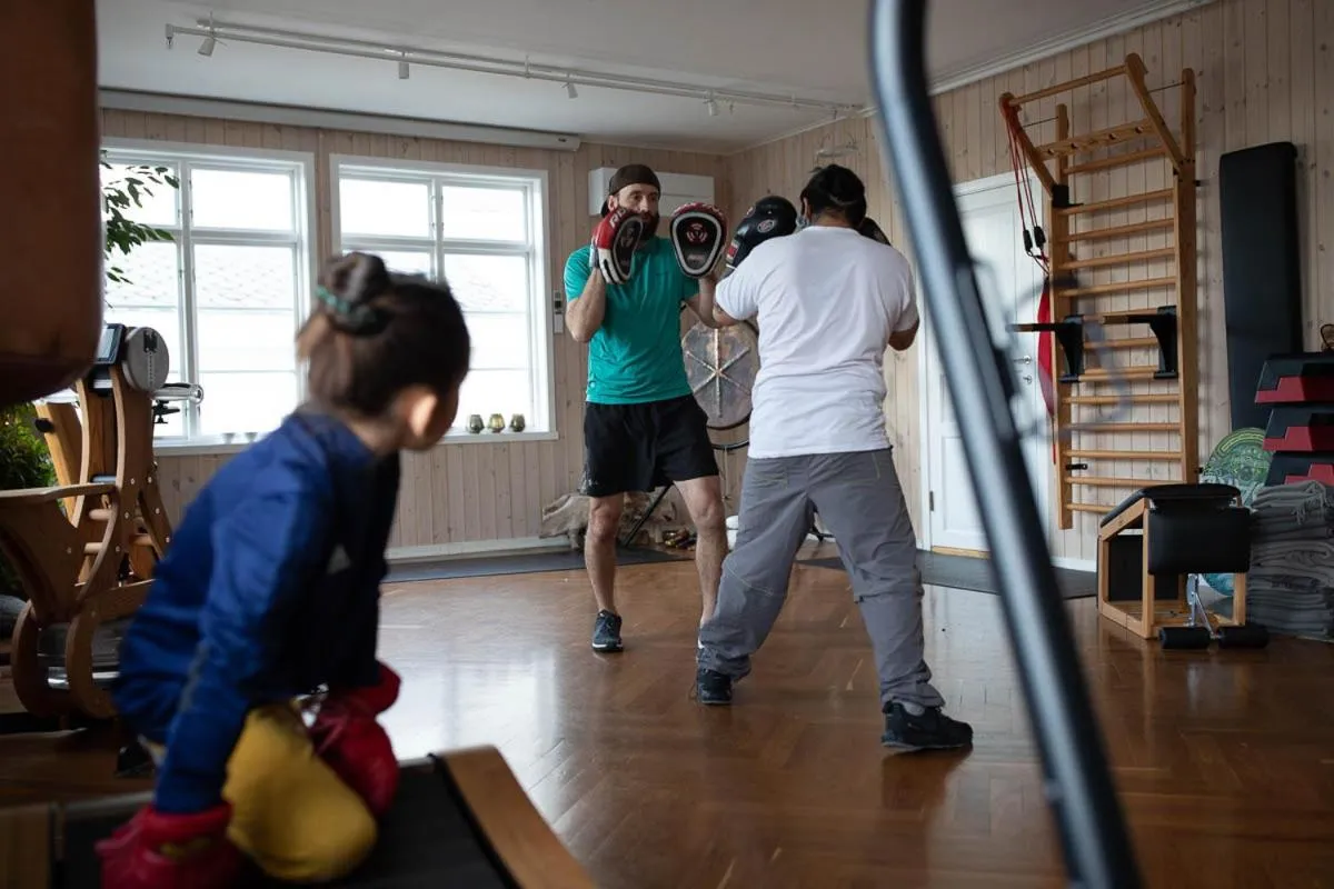 Fitness centre/facilities in Catogården - Boutique Home & Activity Centre