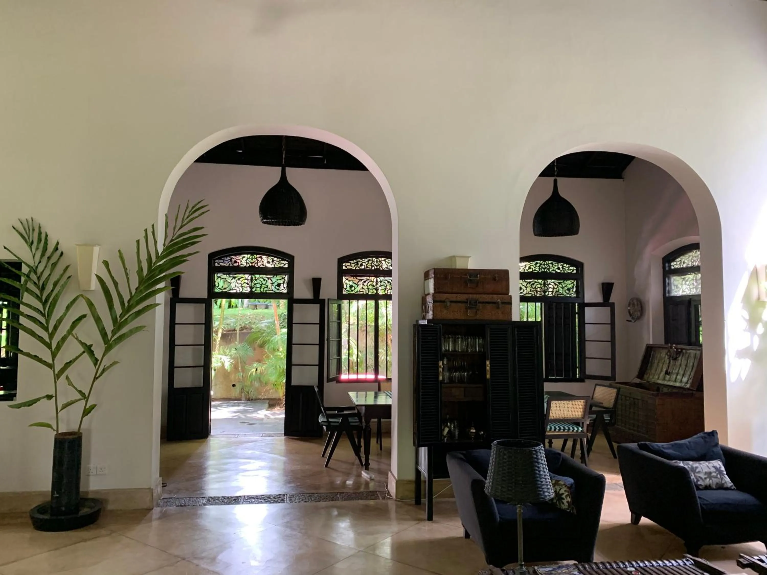 Living room in Galle Henna Estate