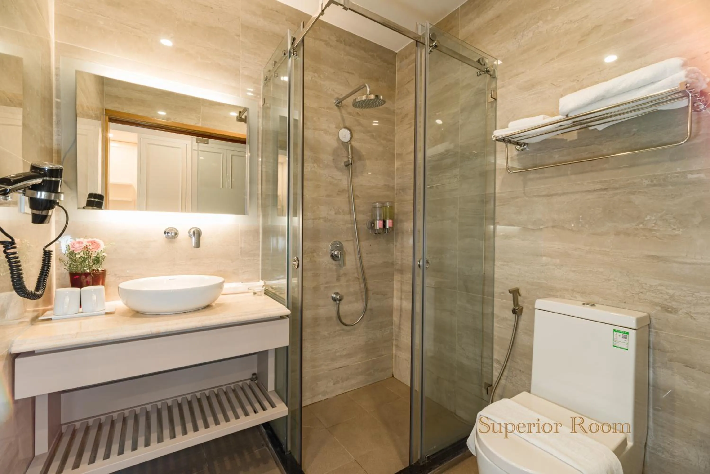 Shower in Bali Hotel