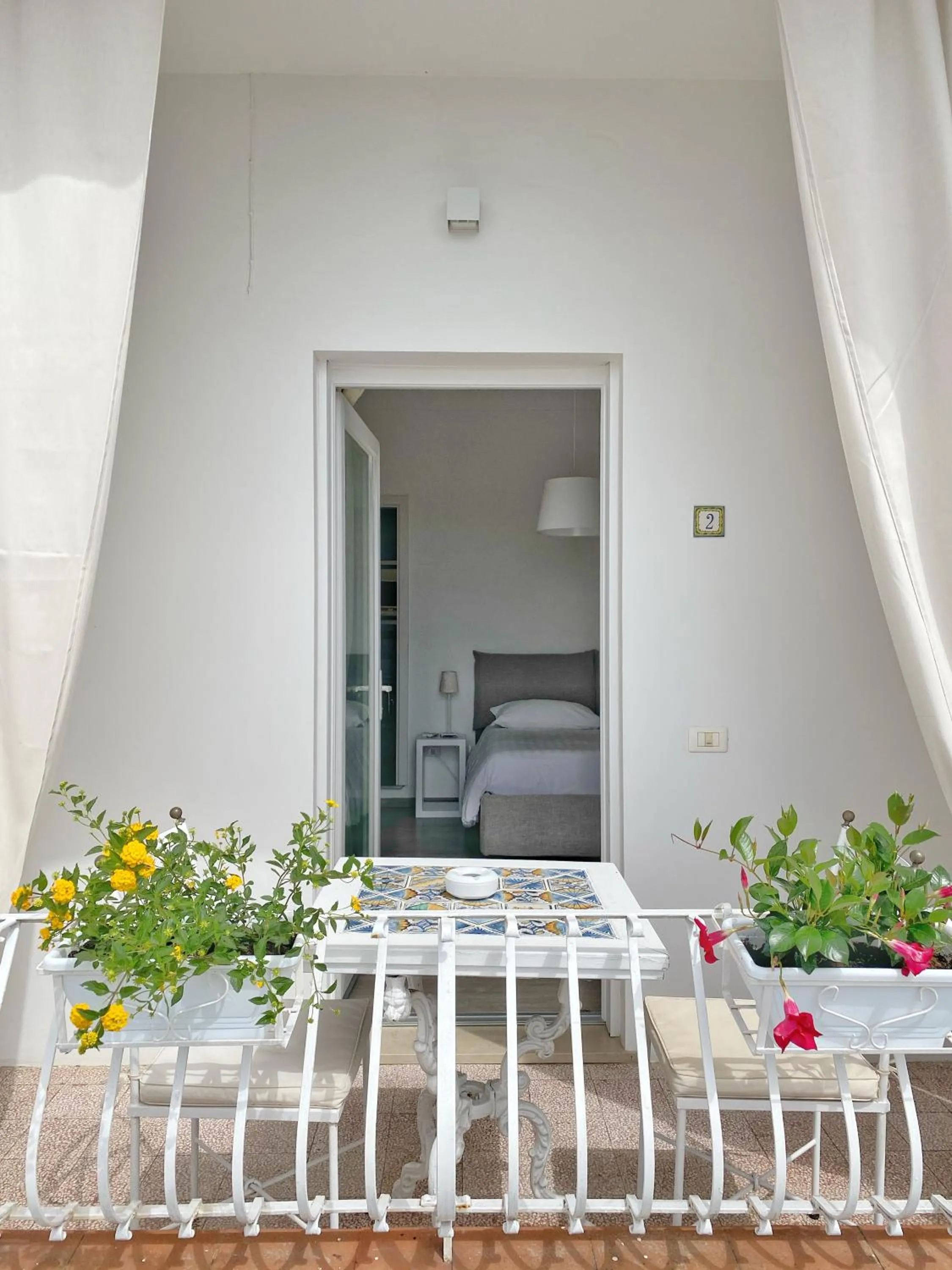 Patio in La Giuliva Charming Rooms
