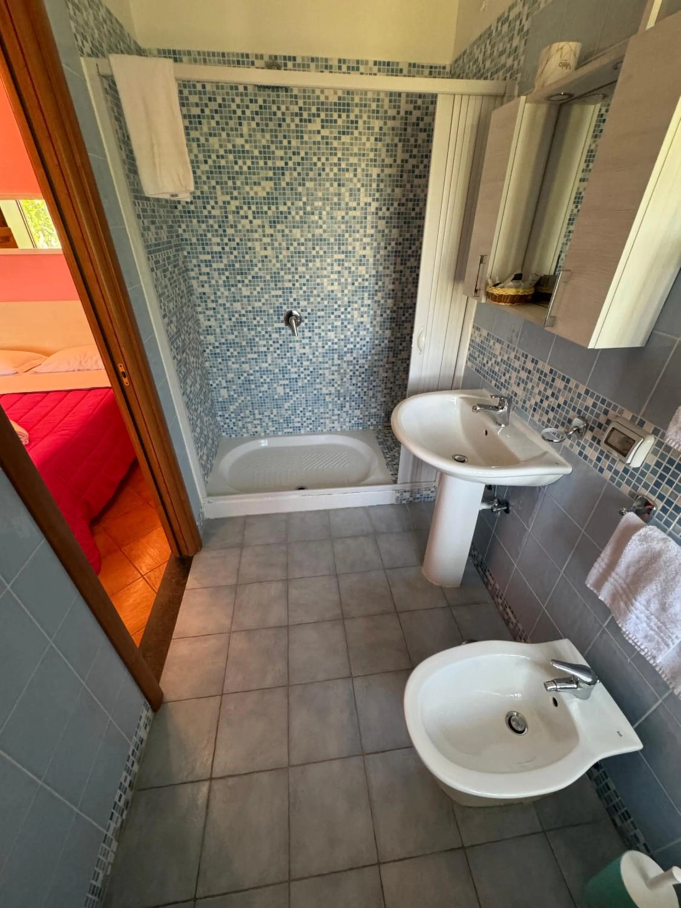 Shower in Agriturismo Piccolo Paradiso