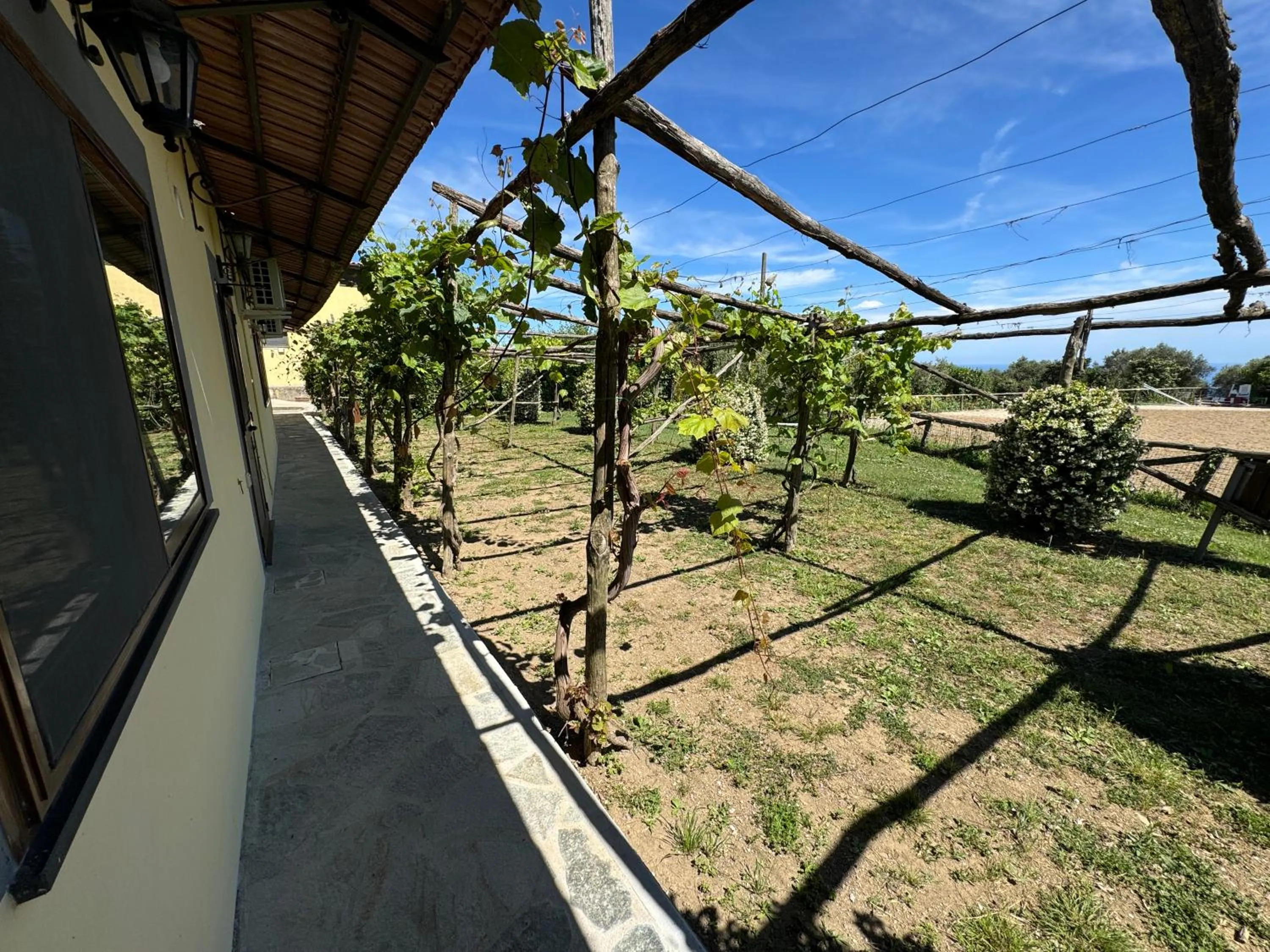 Garden view in Agriturismo Piccolo Paradiso