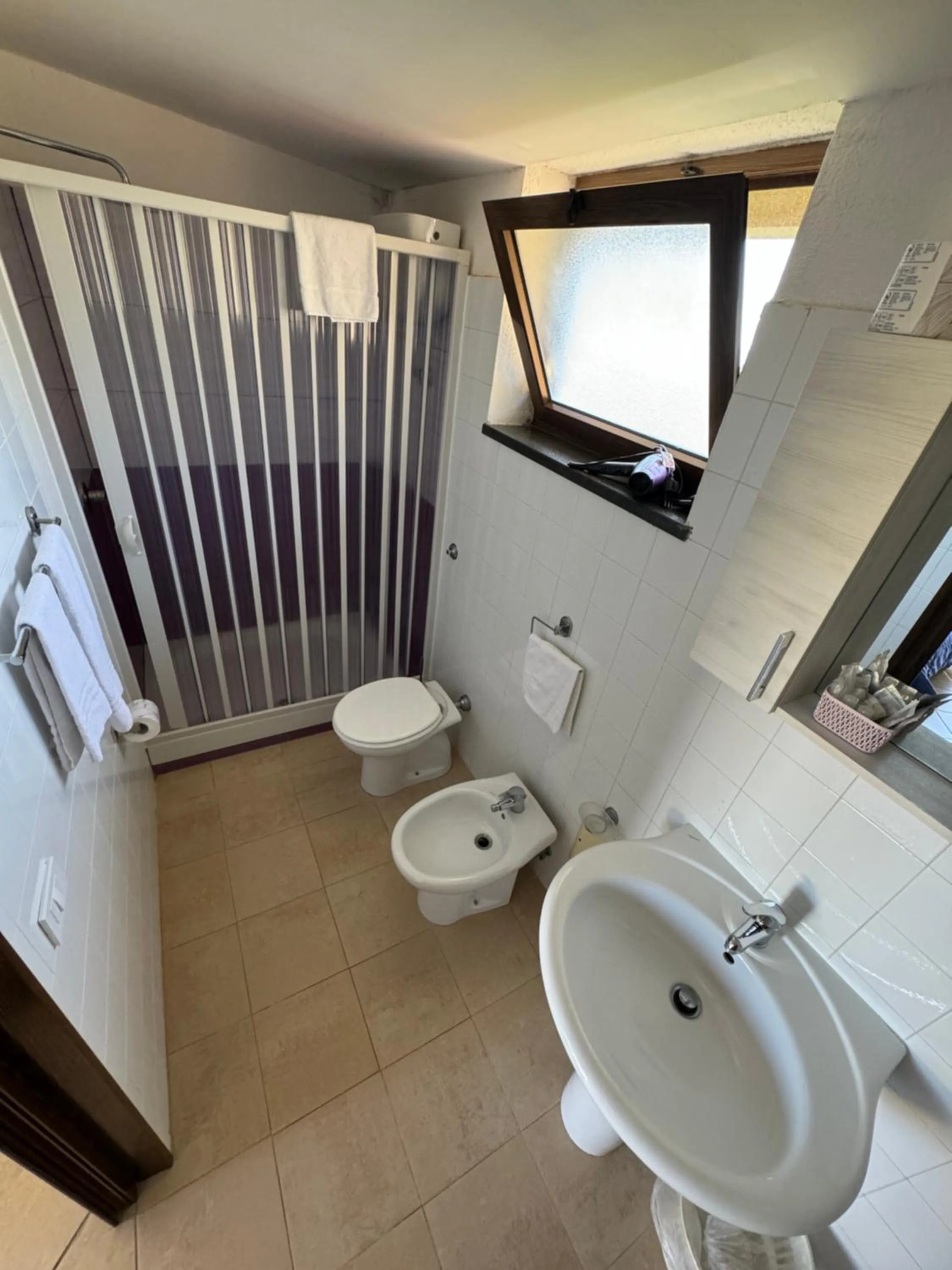 Shower in Agriturismo Piccolo Paradiso