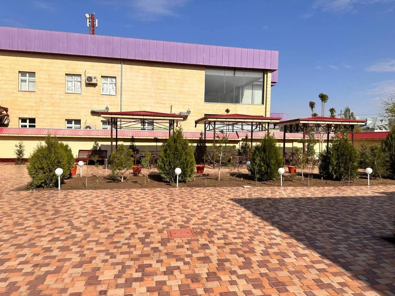 Garden in Karakalpak Palace Hotel