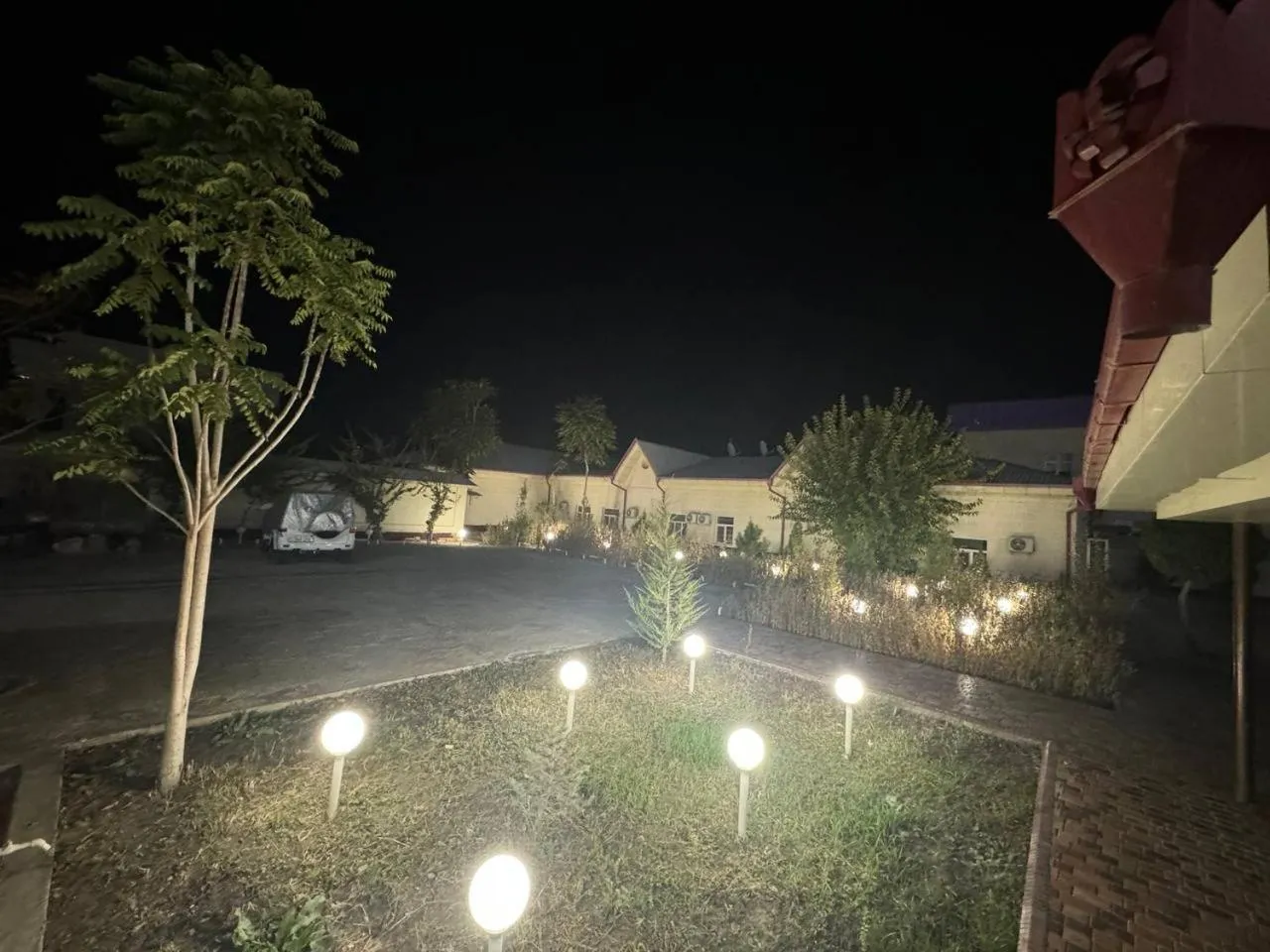 Parking in Karakalpak Palace Hotel