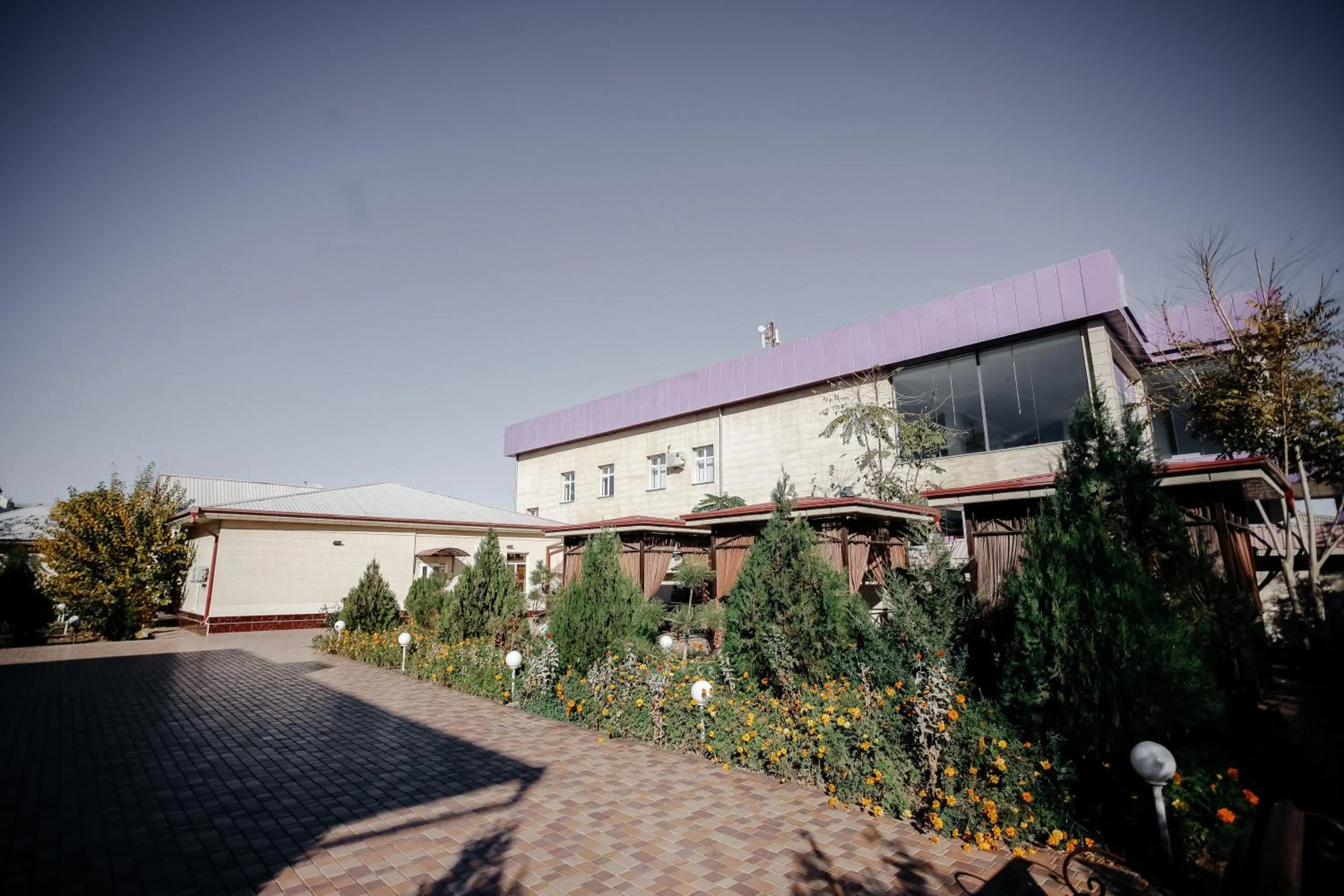 Garden view in Karakalpak Palace Hotel