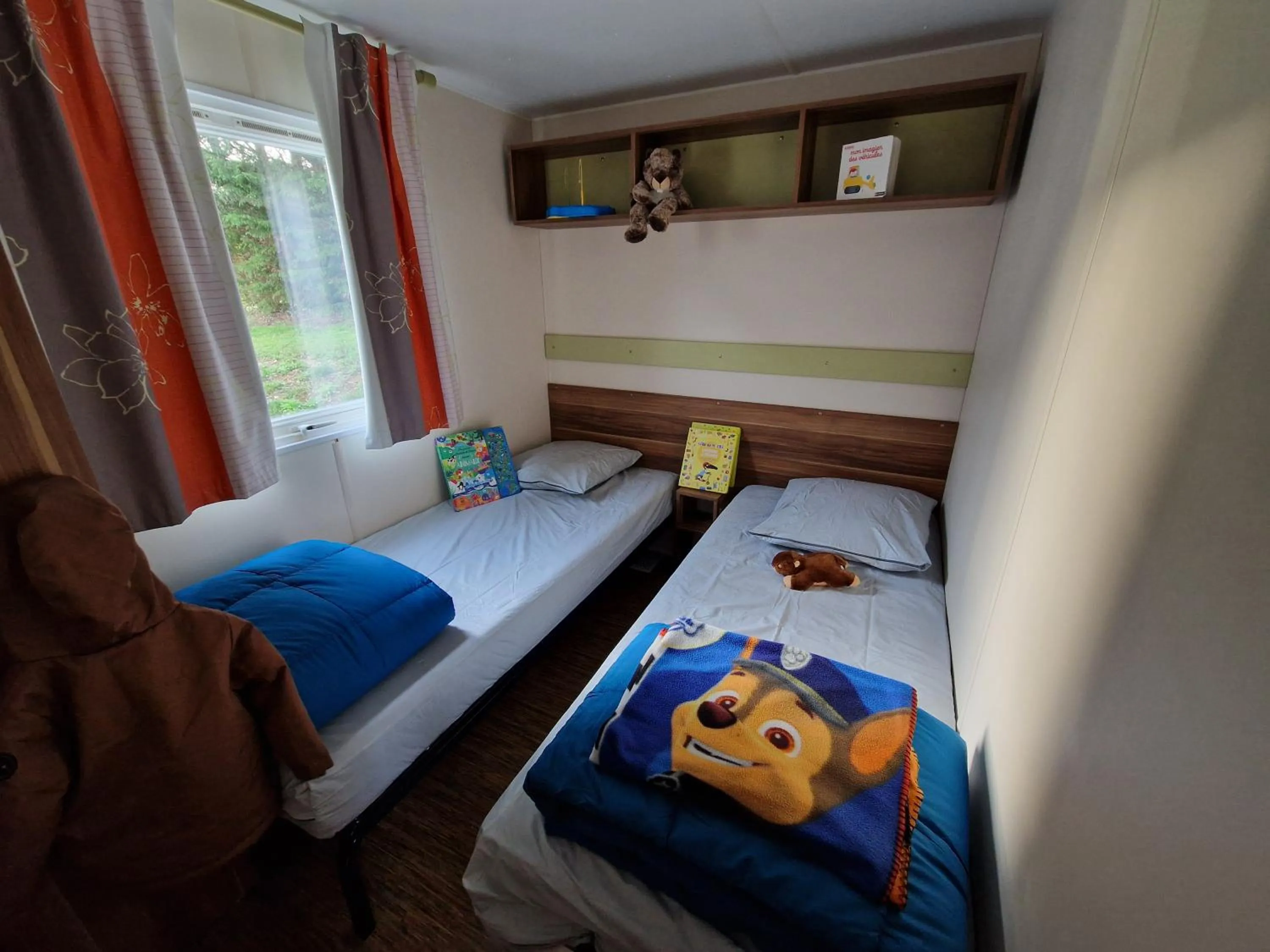 Bed in Camping Marmotel