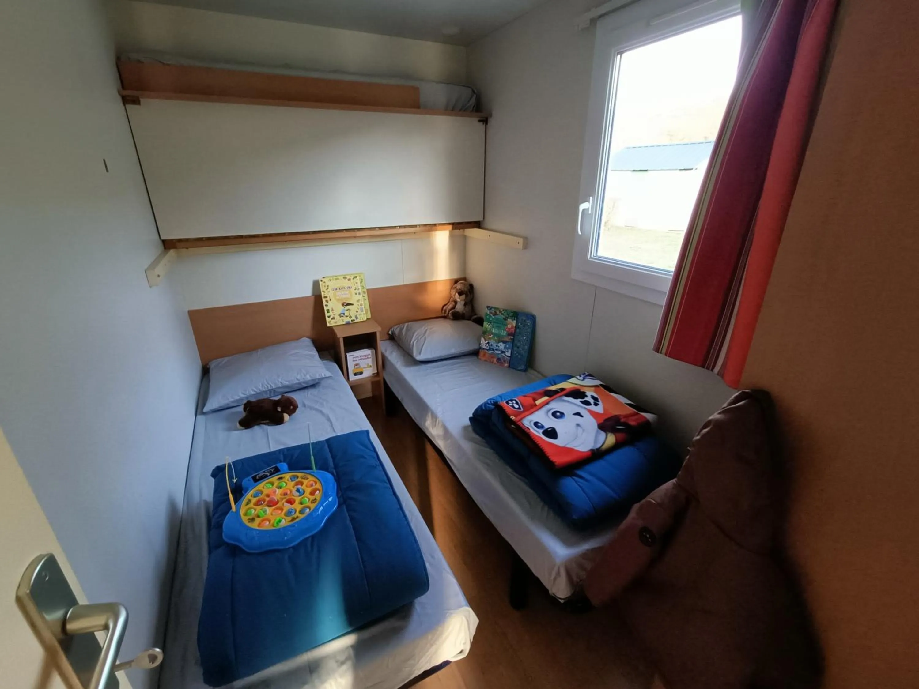 Bed in Camping Marmotel