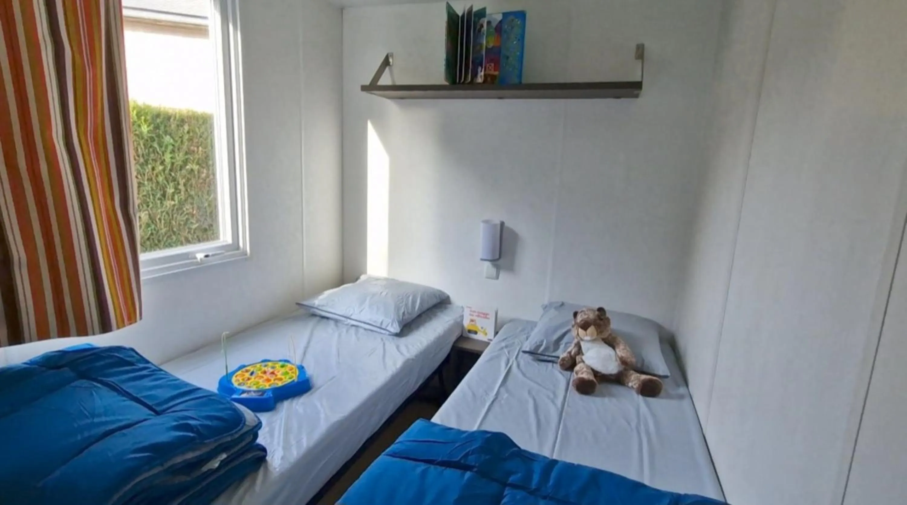 Bed in Camping Marmotel