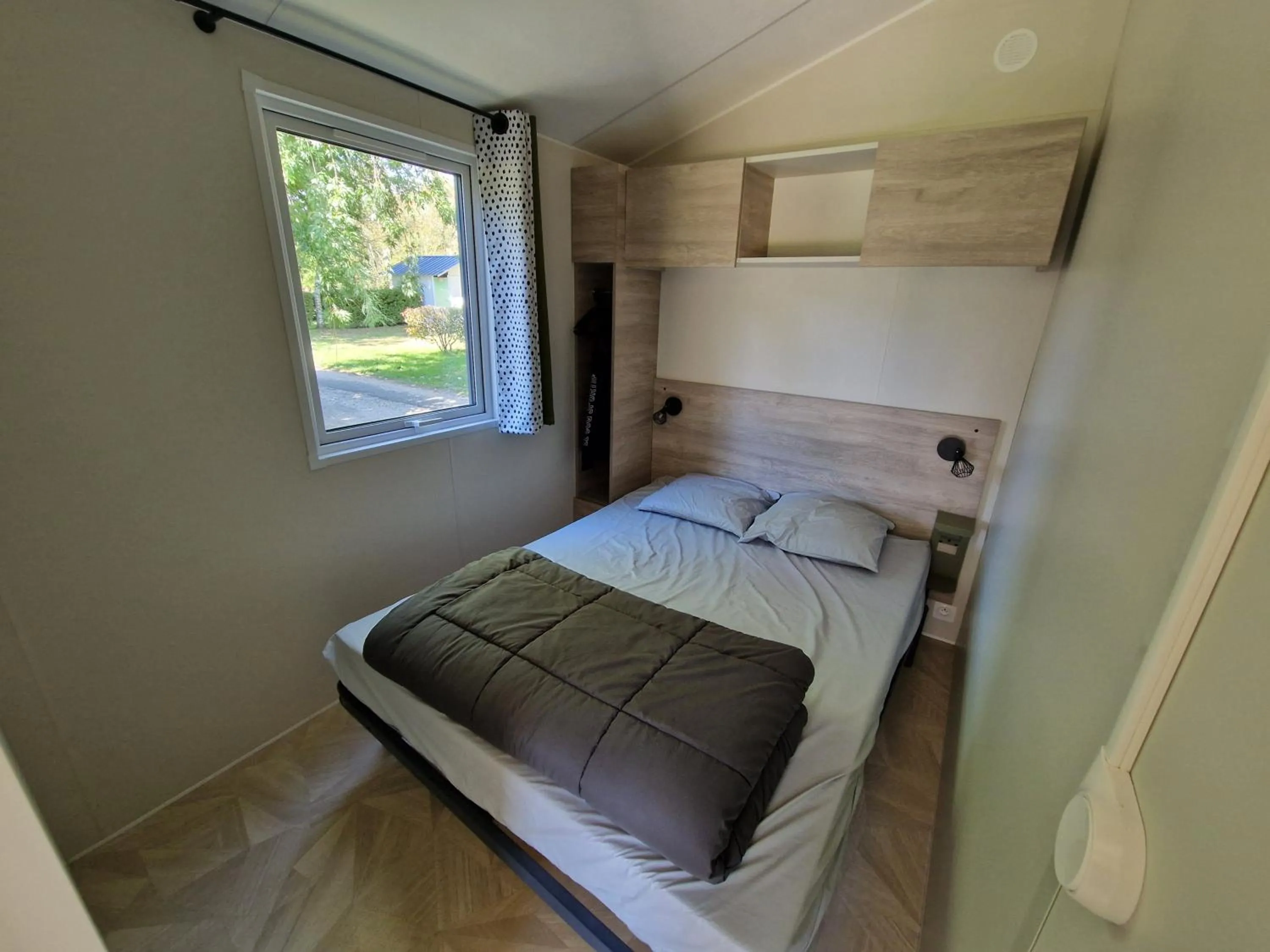 Bed in Camping Marmotel