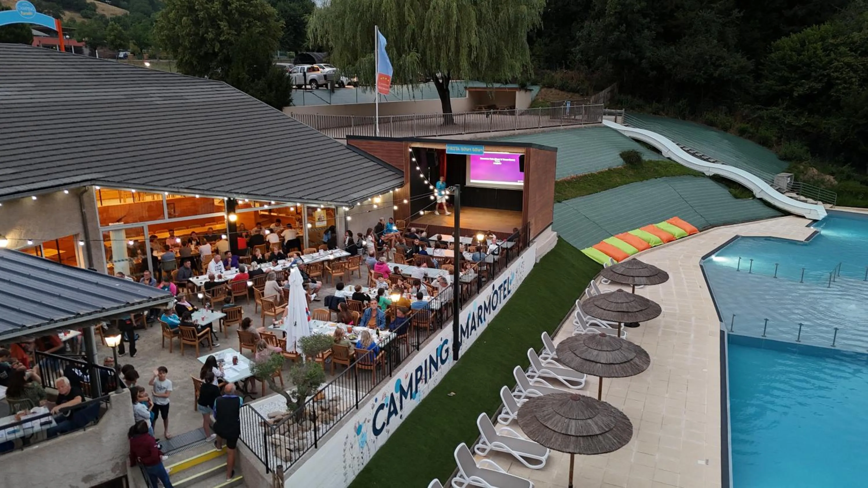 Restaurant/places to eat in Camping Marmotel