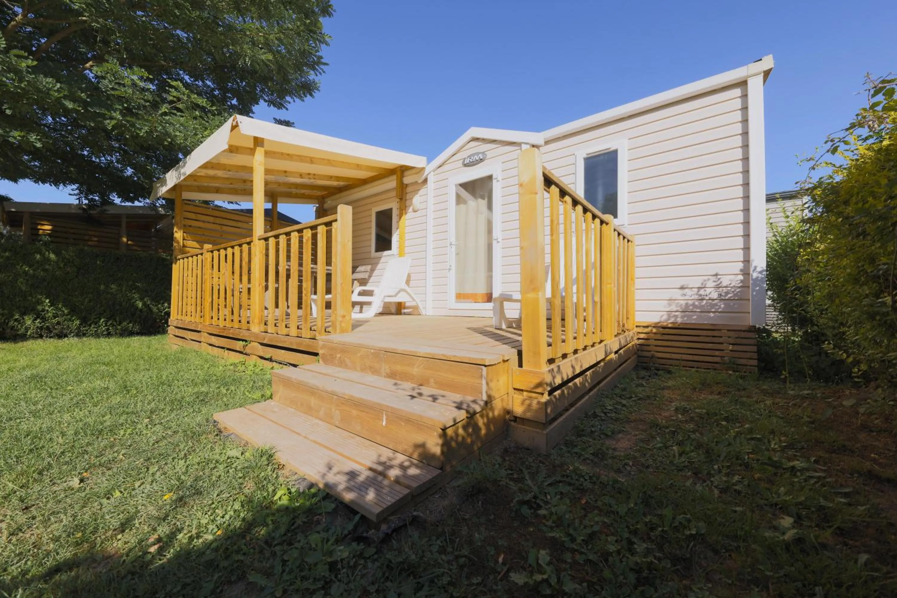 Patio in Camping Marmotel