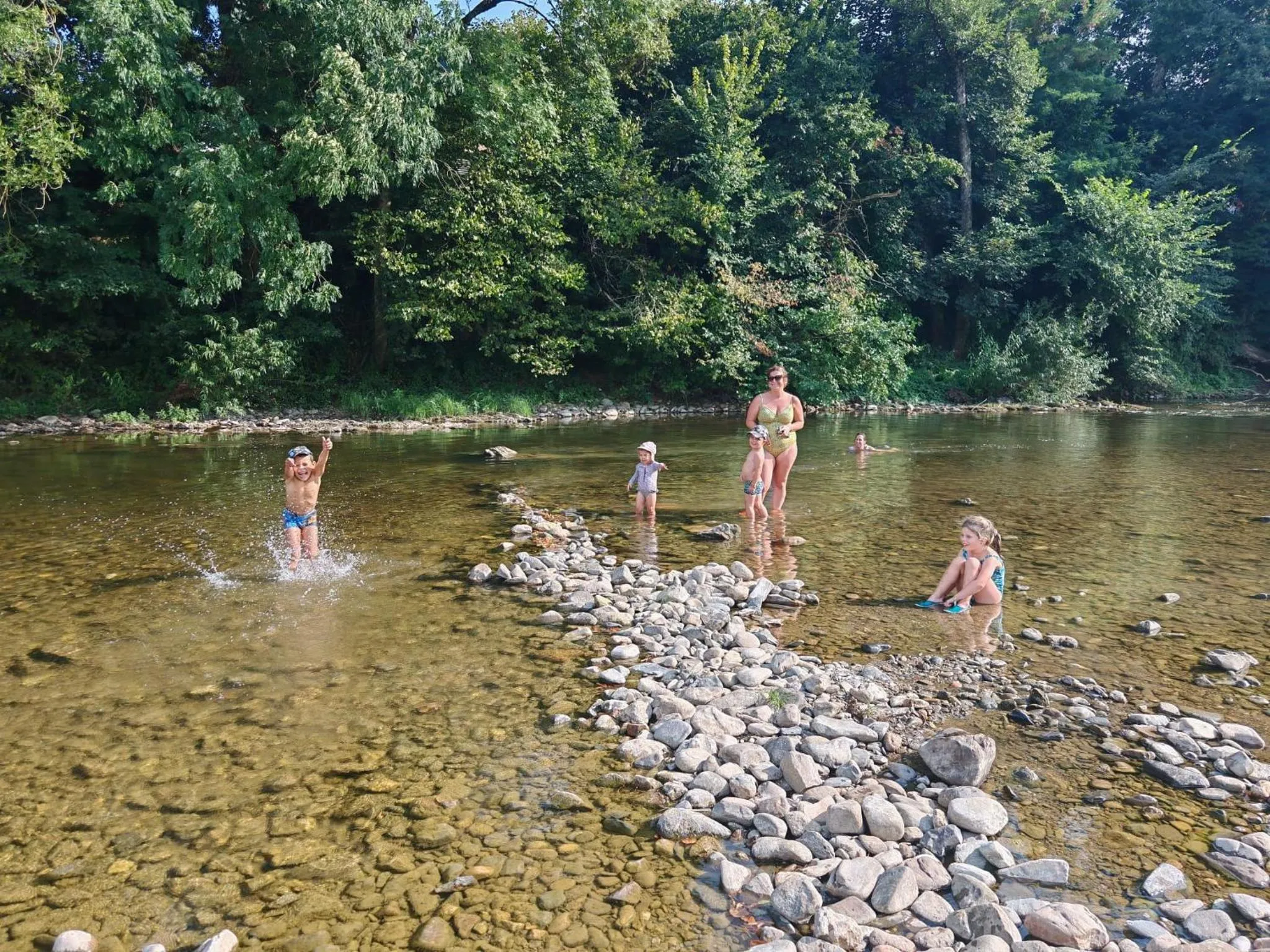 River view in Camping Marmotel
