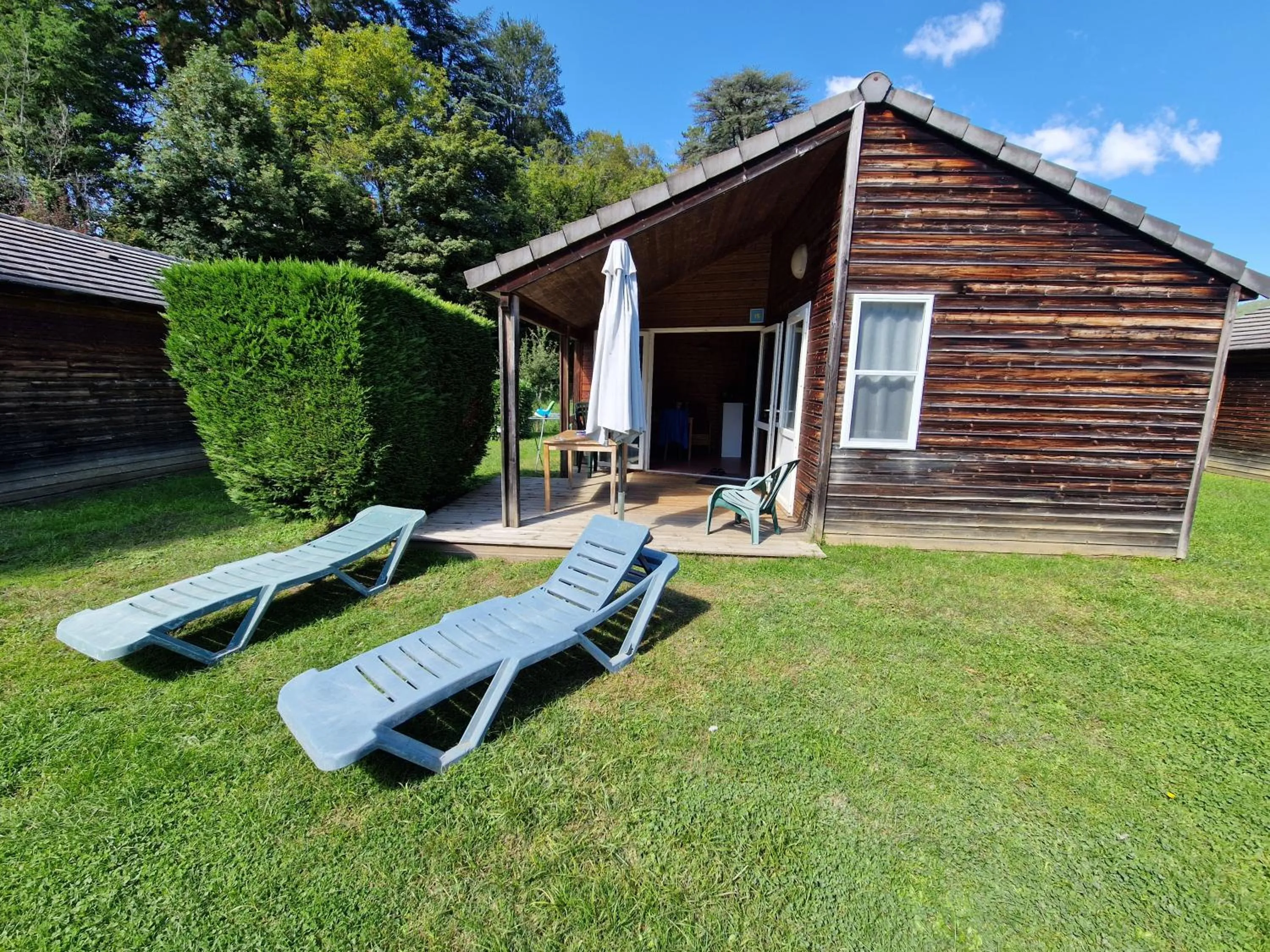 Patio in Camping Marmotel