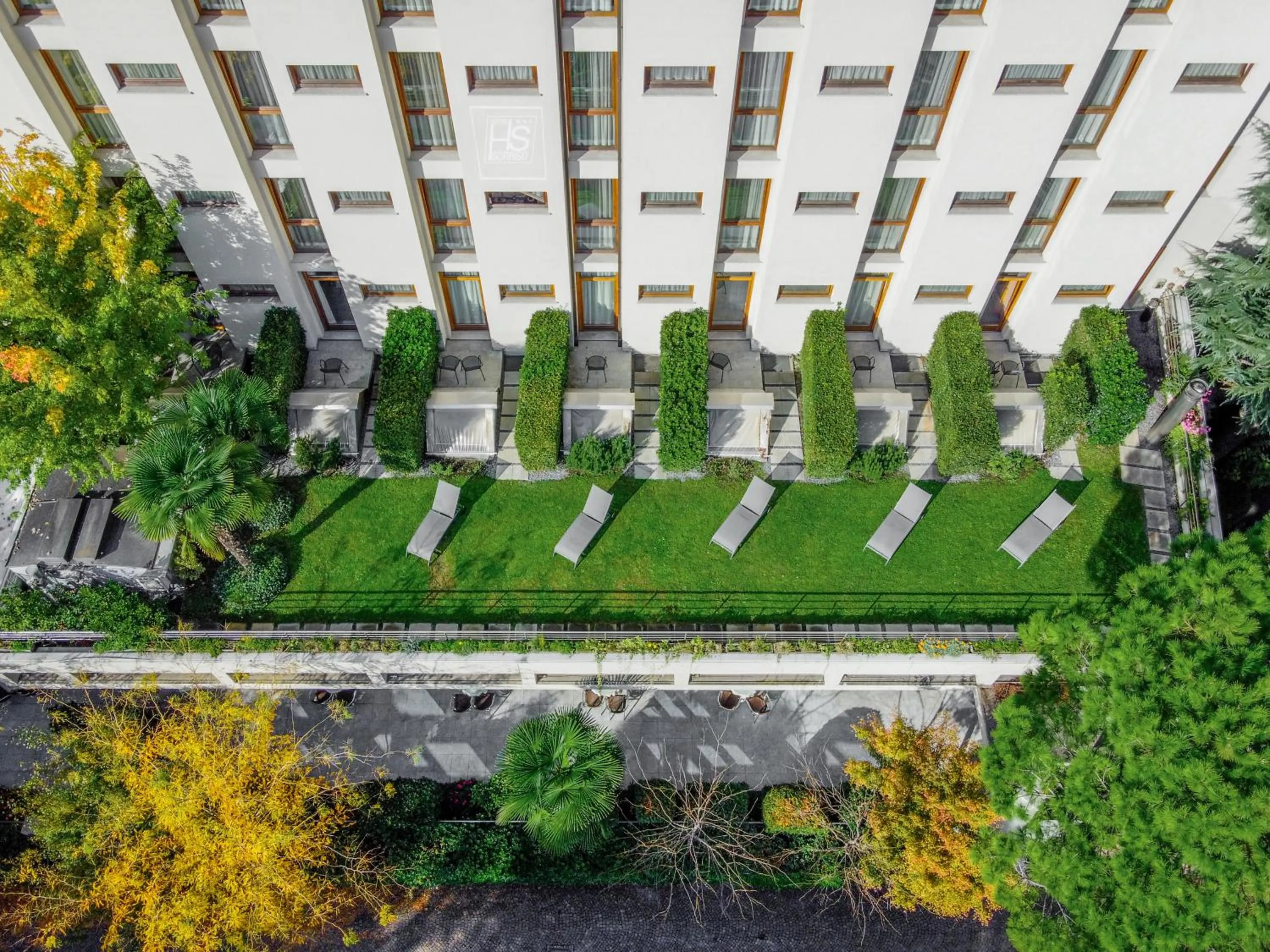 Bird's eye view in Albergo Sorriso