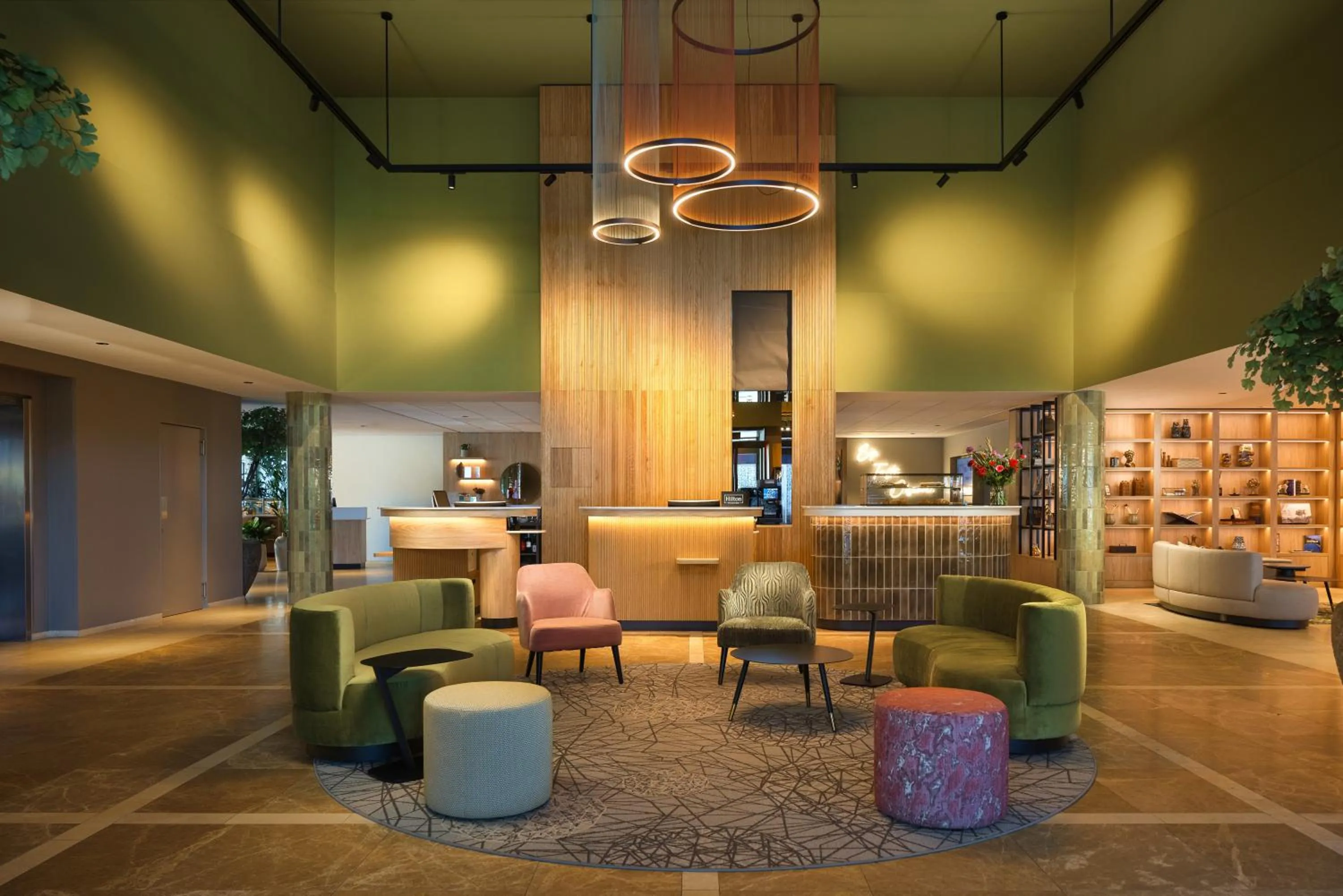 Lobby or reception in Hilton Garden Inn Leiden