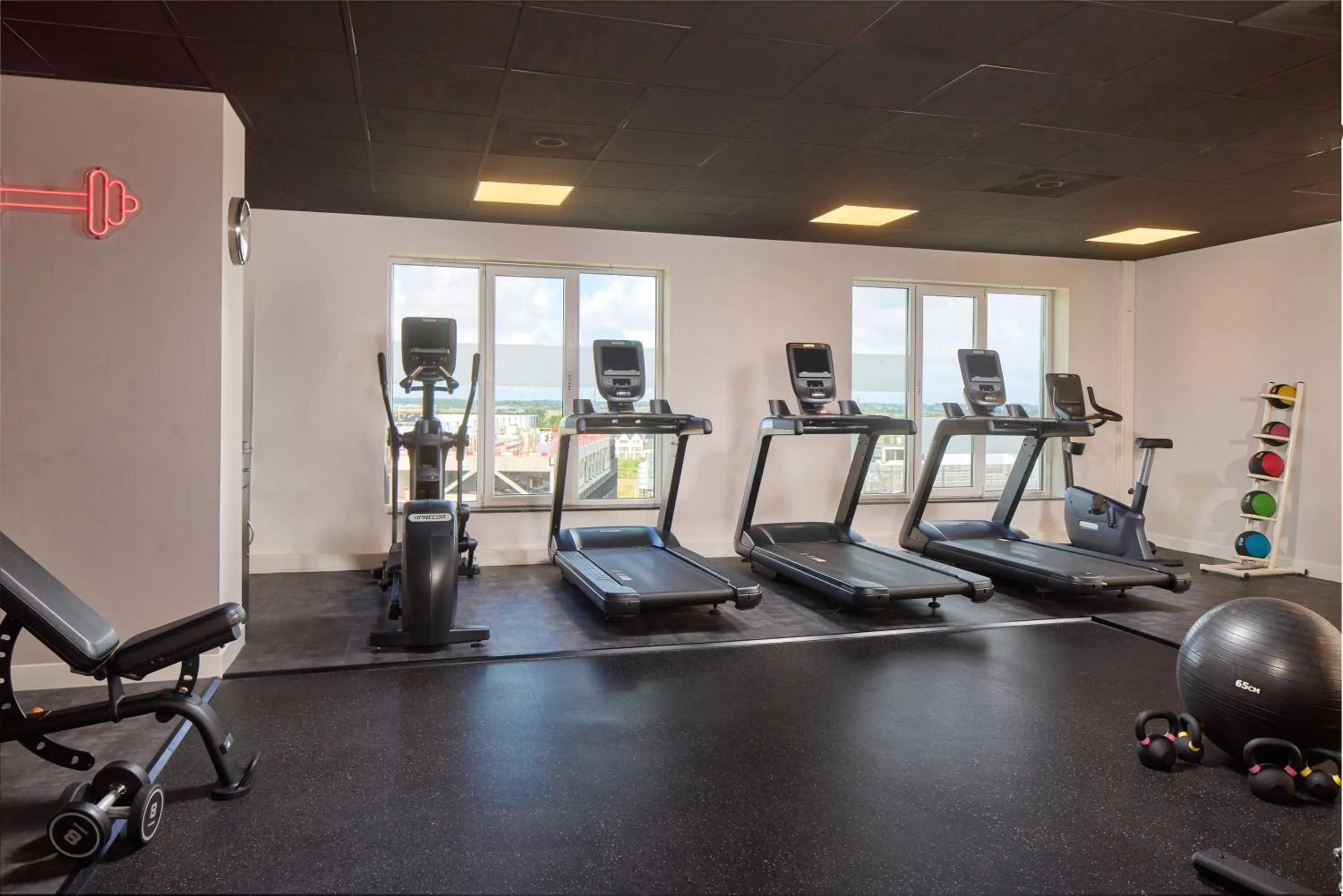 Fitness centre/facilities in Hilton Garden Inn Leiden