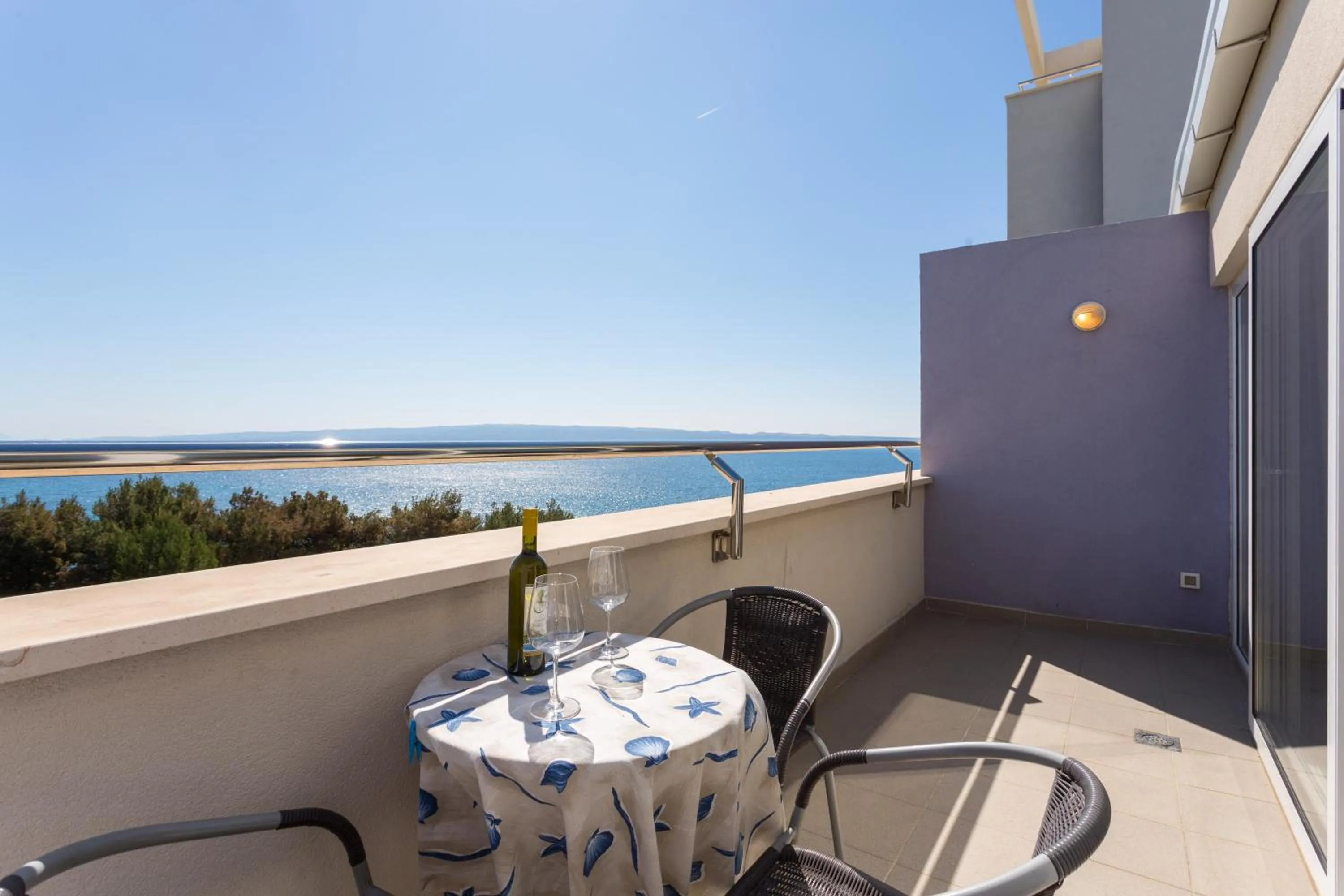 Balcony/Terrace in Adriatic Queen Rooms & Apartments