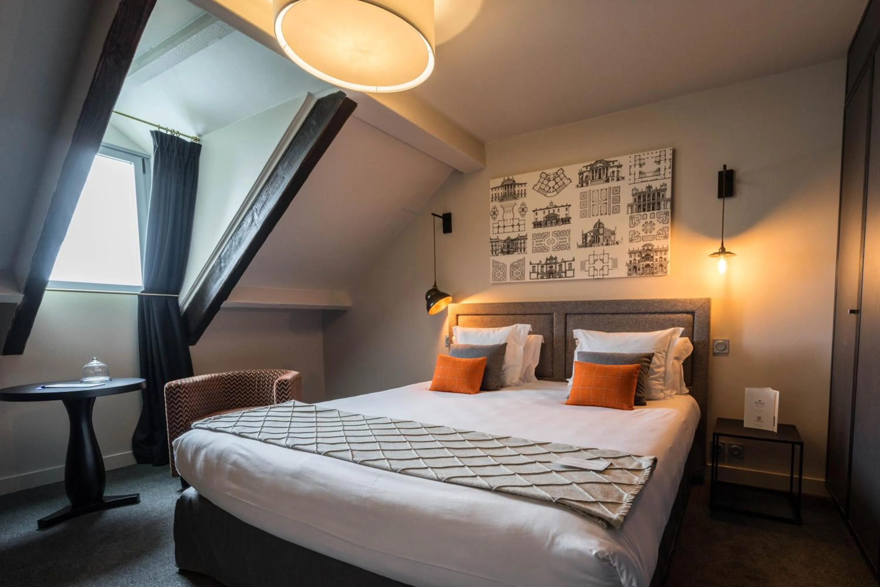 Bedroom, Bed in Le Général d'Elbée Hotel & Spa - Teritoria