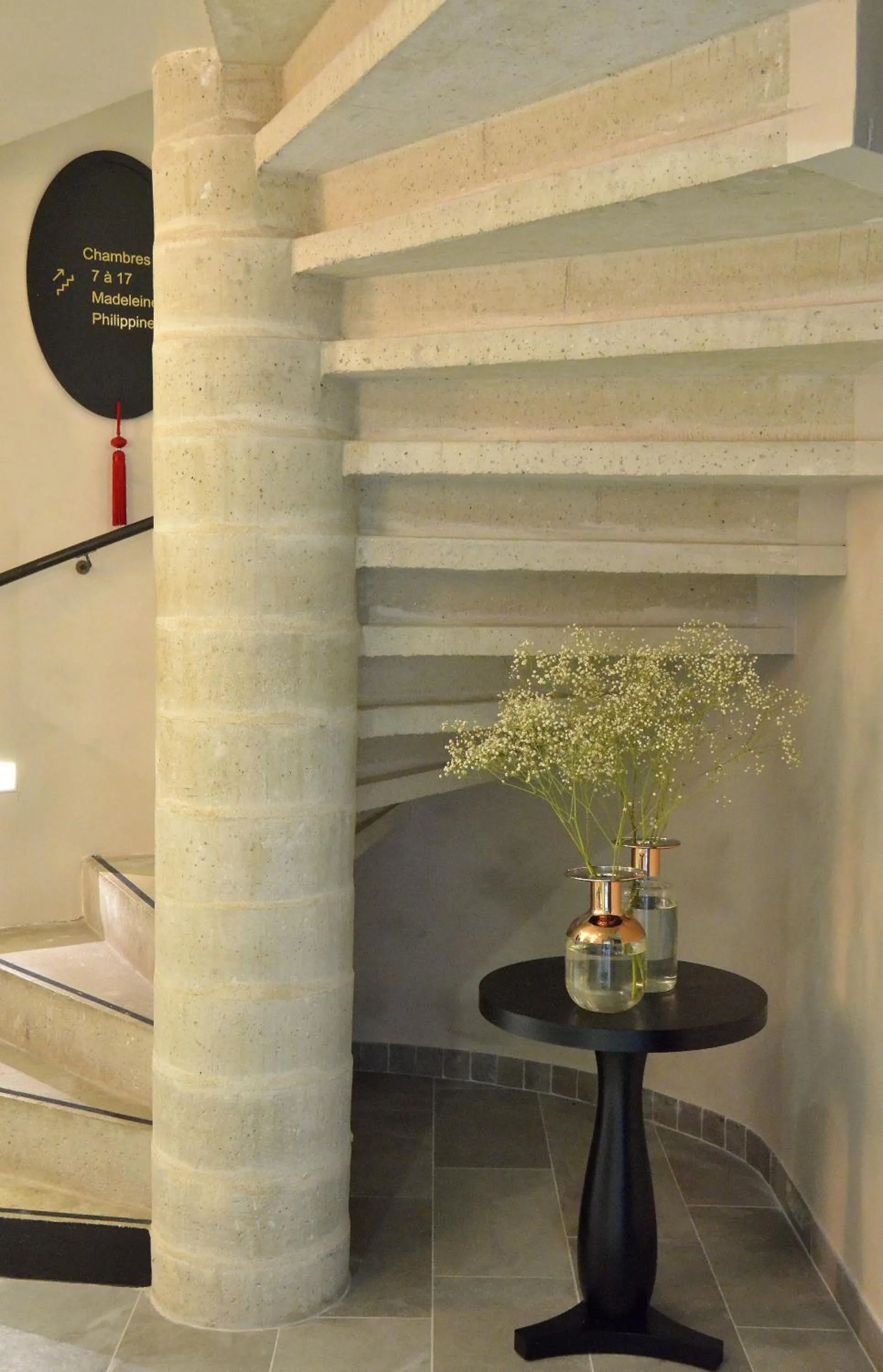 Decorative detail in Le Général d'Elbée Hotel & Spa - Teritoria