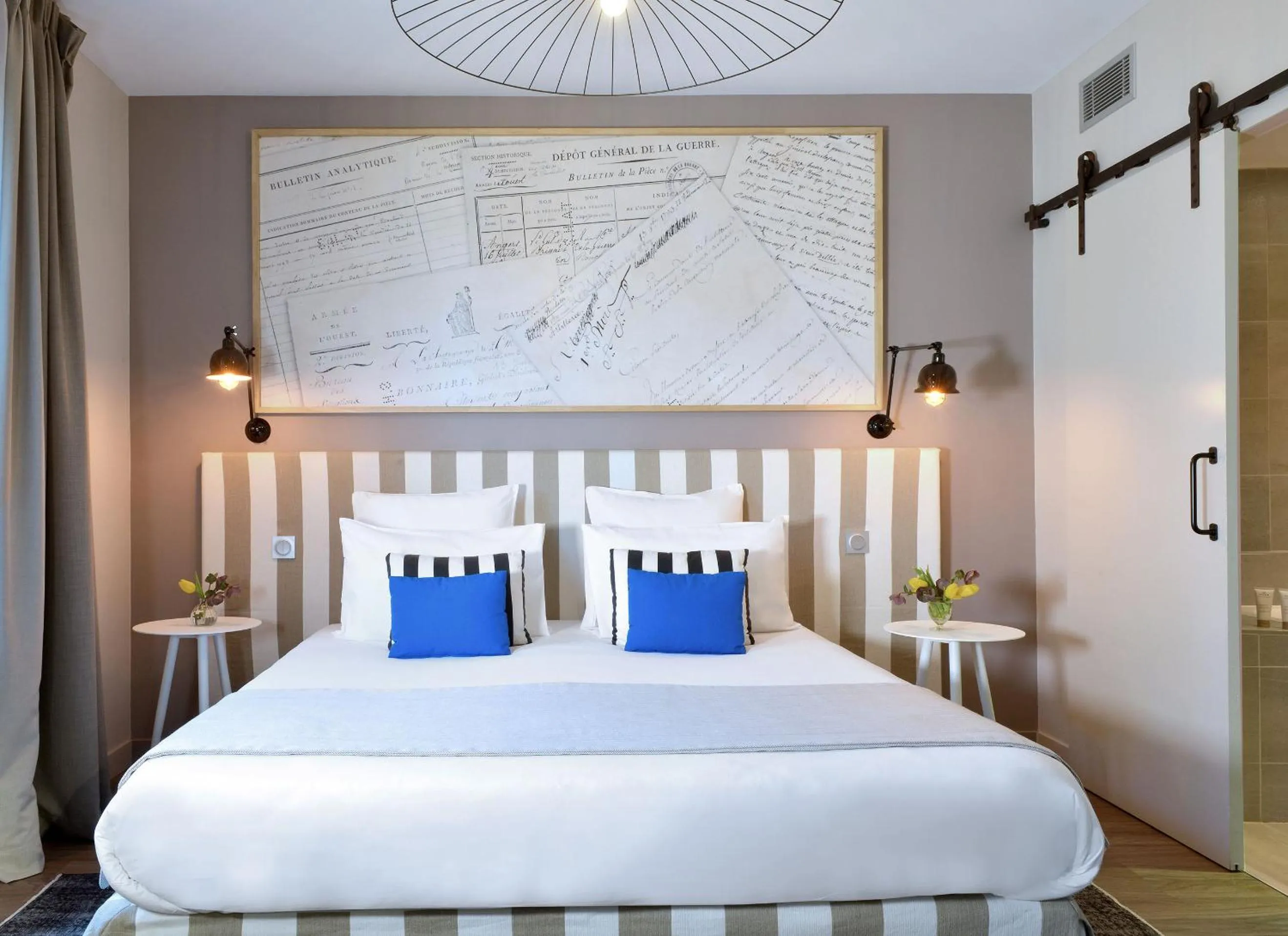 Bedroom, Bed in Le Général d'Elbée Hotel & Spa - Teritoria