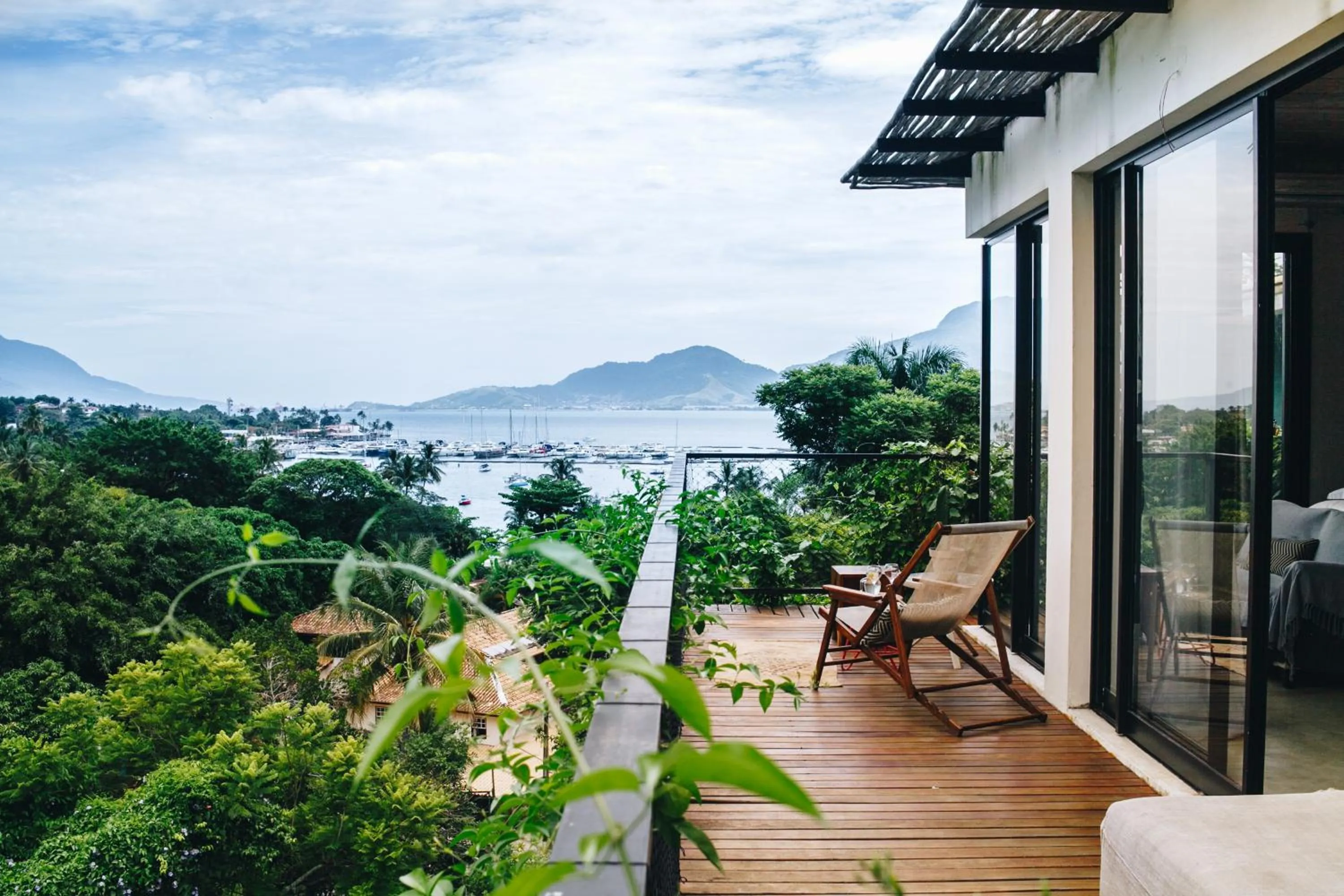 Natural landscape in Vila Bambu Ilhabela, Santa Tereza