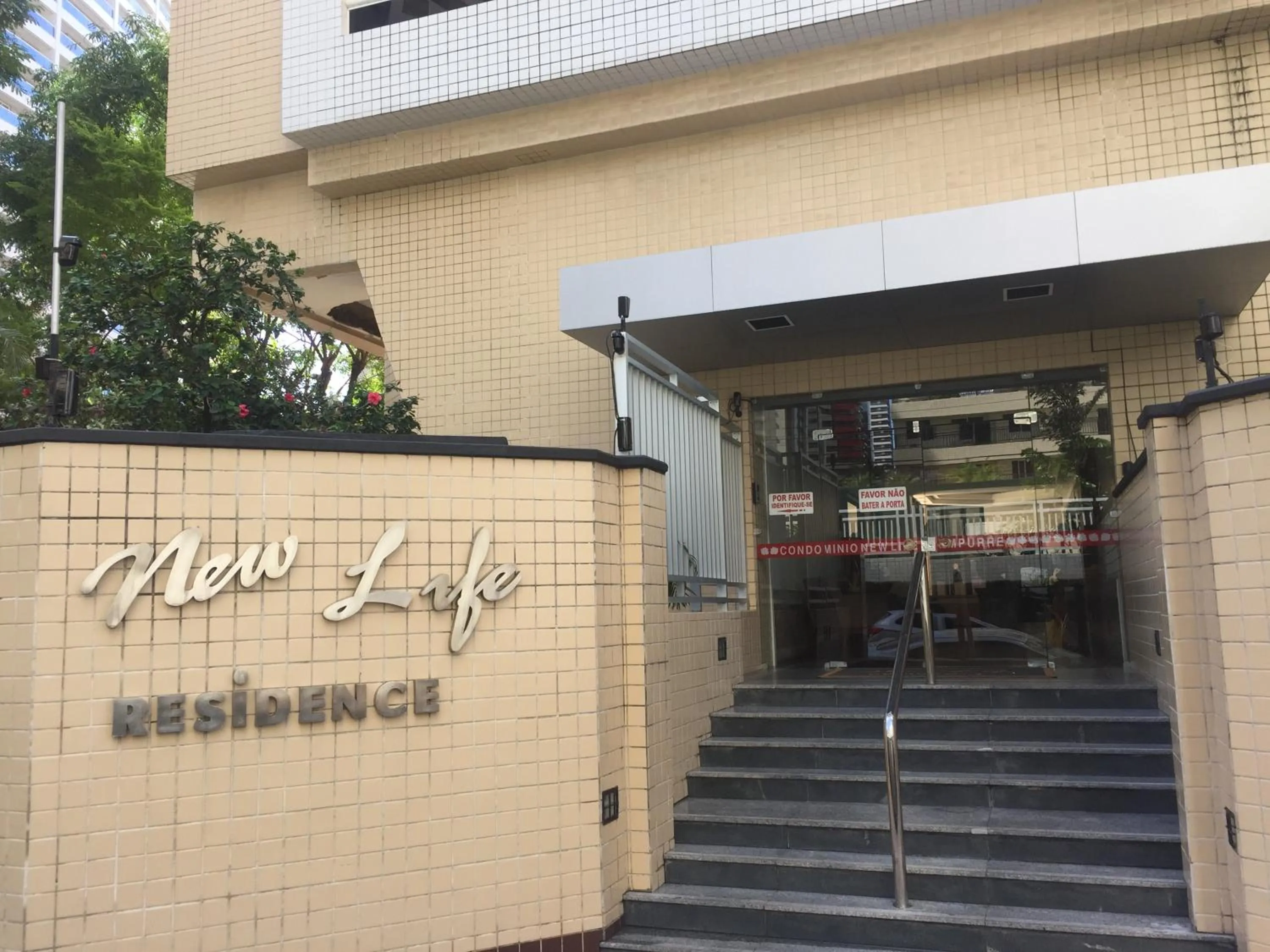 Facade/entrance in Newlife Residence