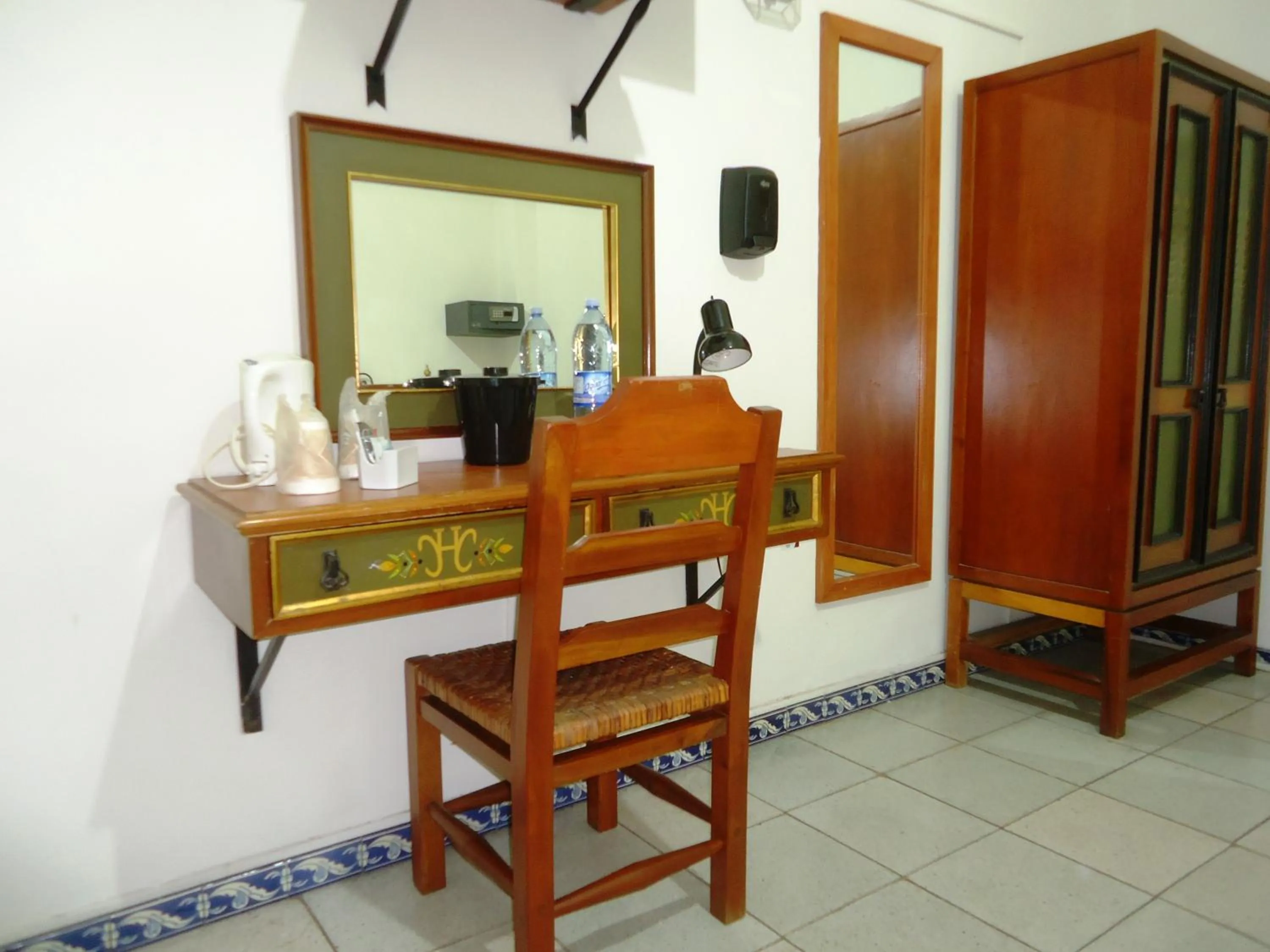 Decorative detail in Hotel Concierge Plaza Colima