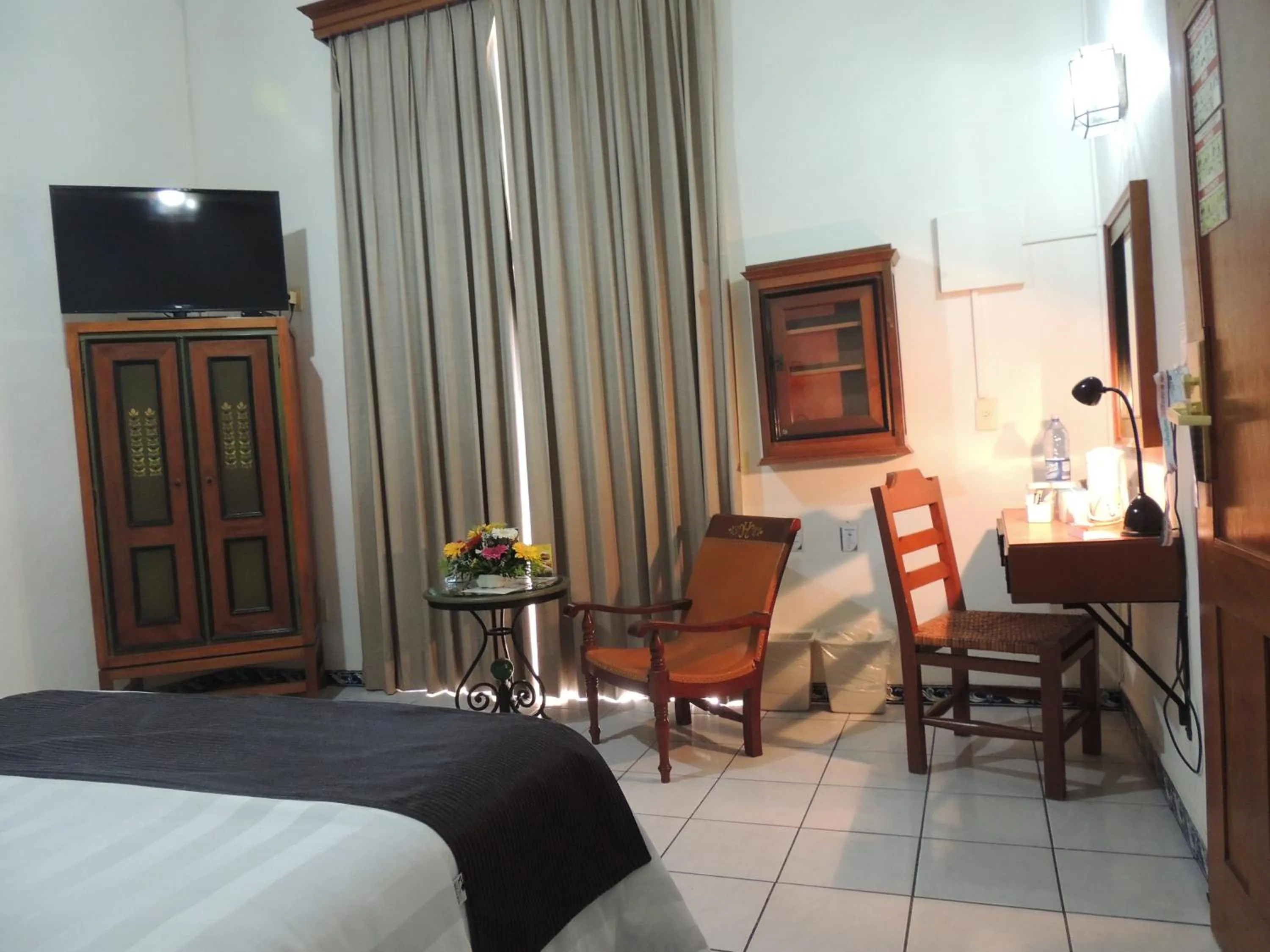 Decorative detail, Bed in Hotel Concierge Plaza Colima