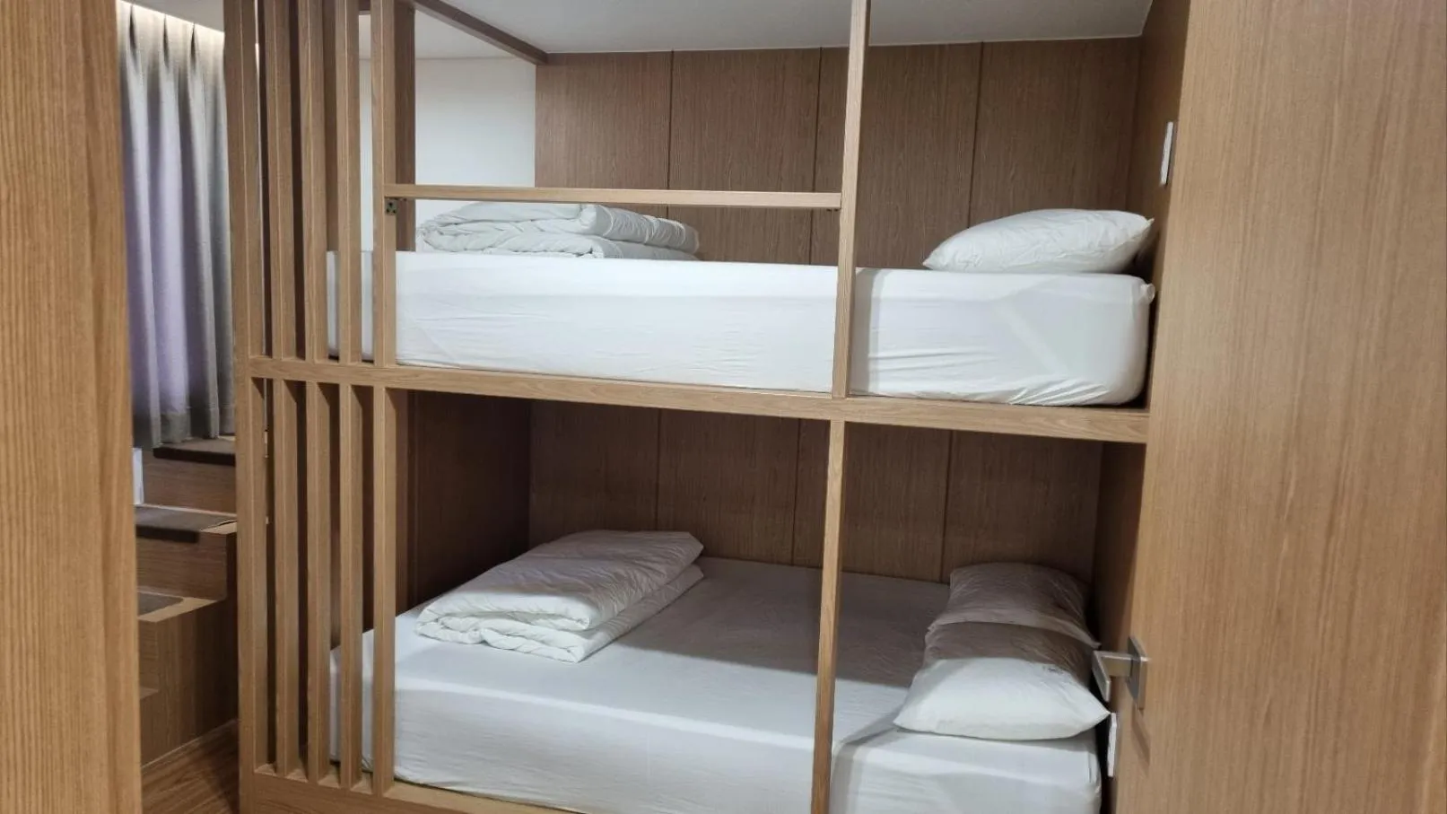 Bed in Hotel Kyungsung