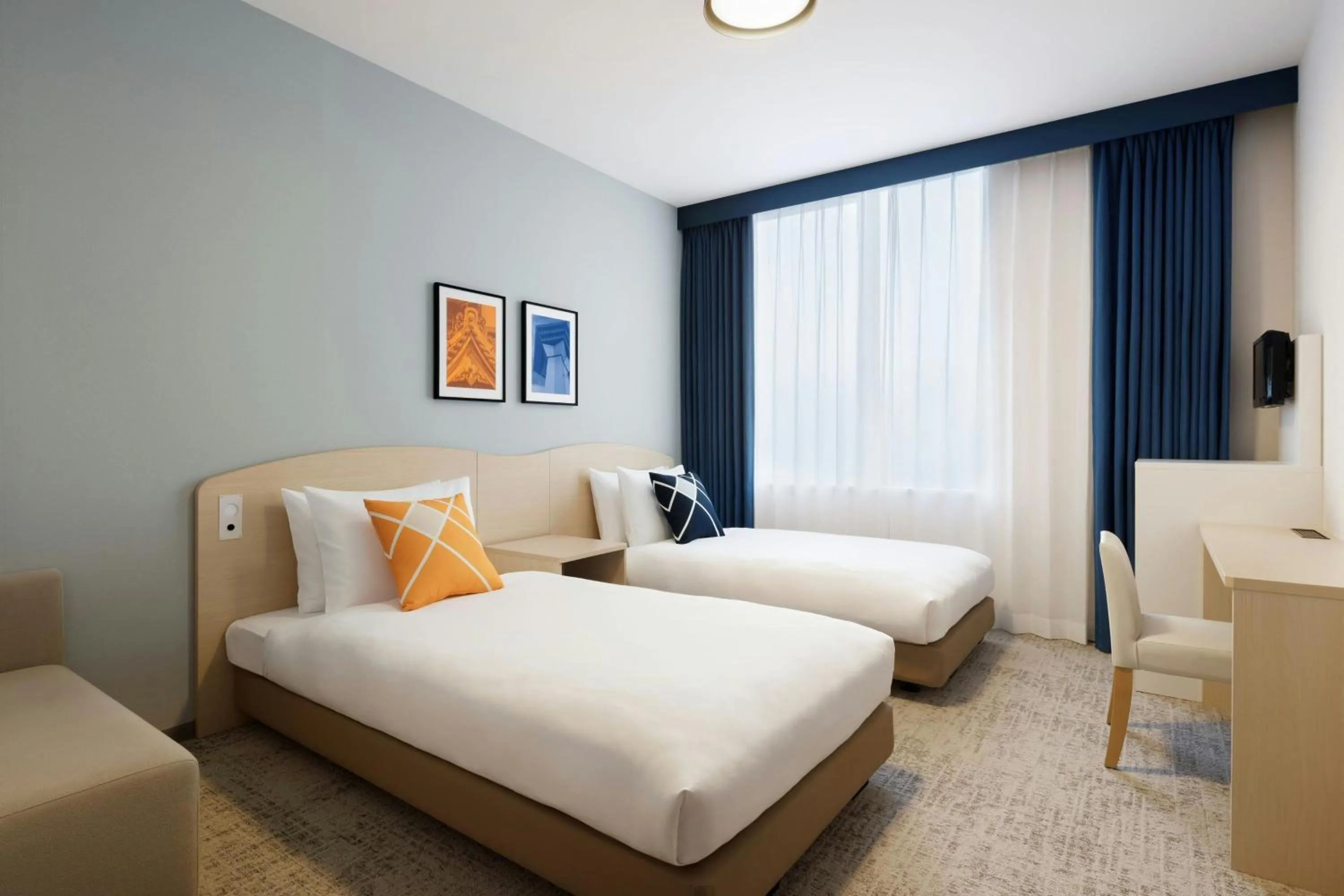 Photo of the whole room, Bed in Four Points Flex by Sheraton Hakodate Station
