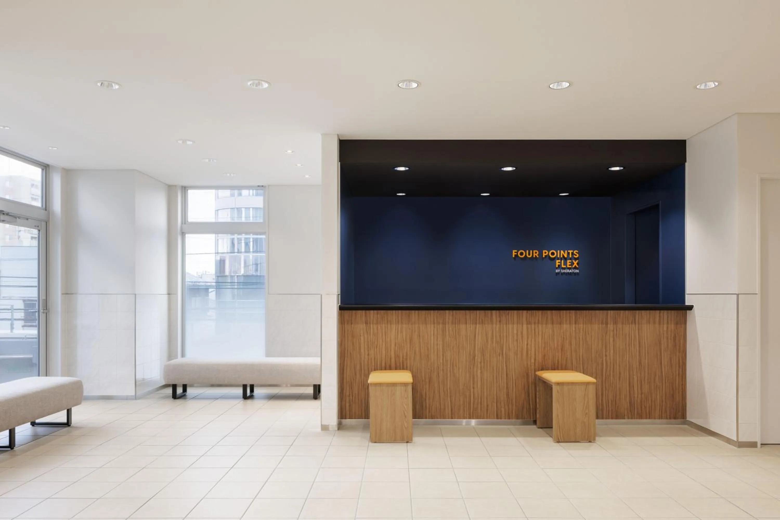 Lobby or reception in Four Points Flex by Sheraton Hakodate Station