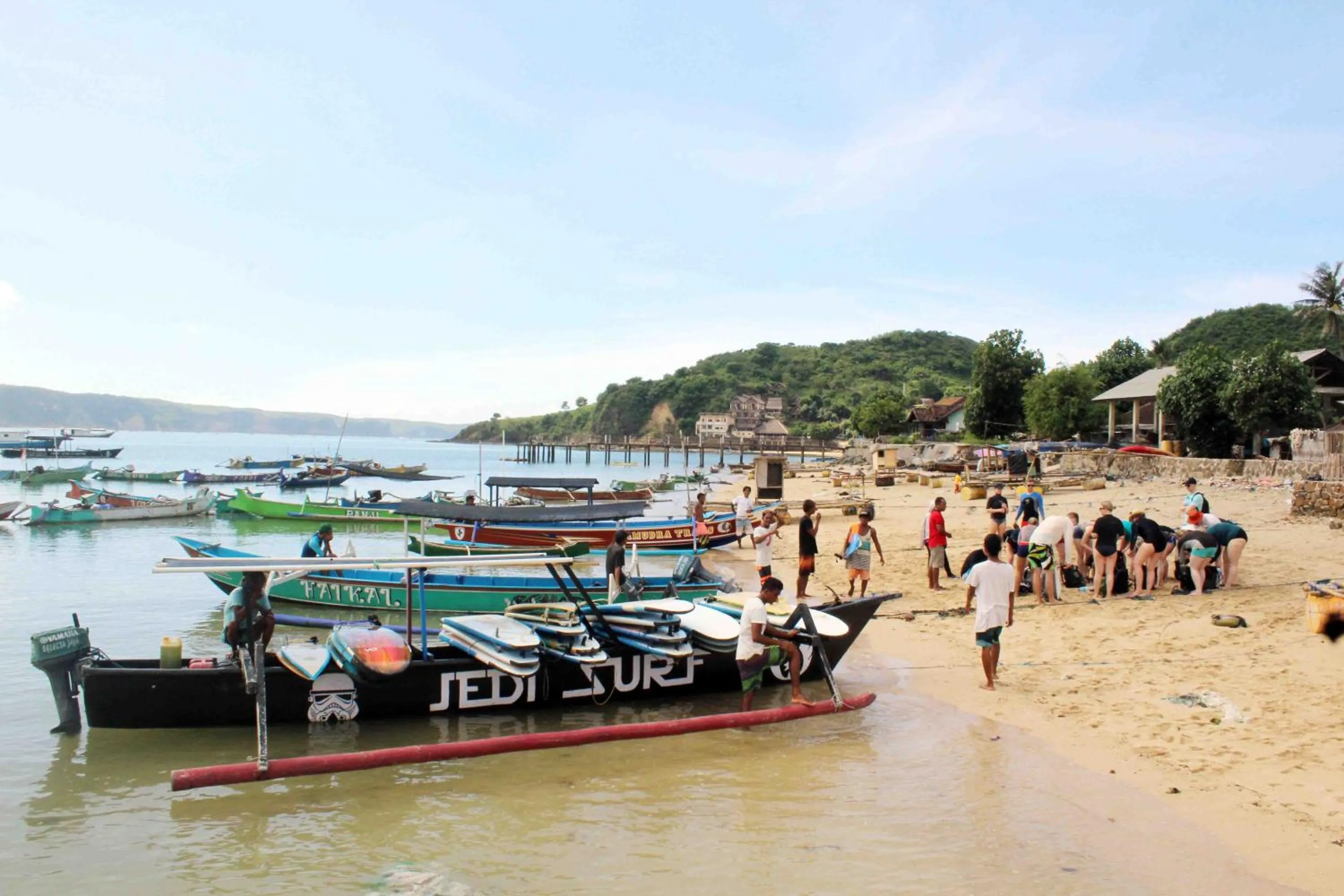 Beach in Duyung Rooms & Resto Gerupuk
