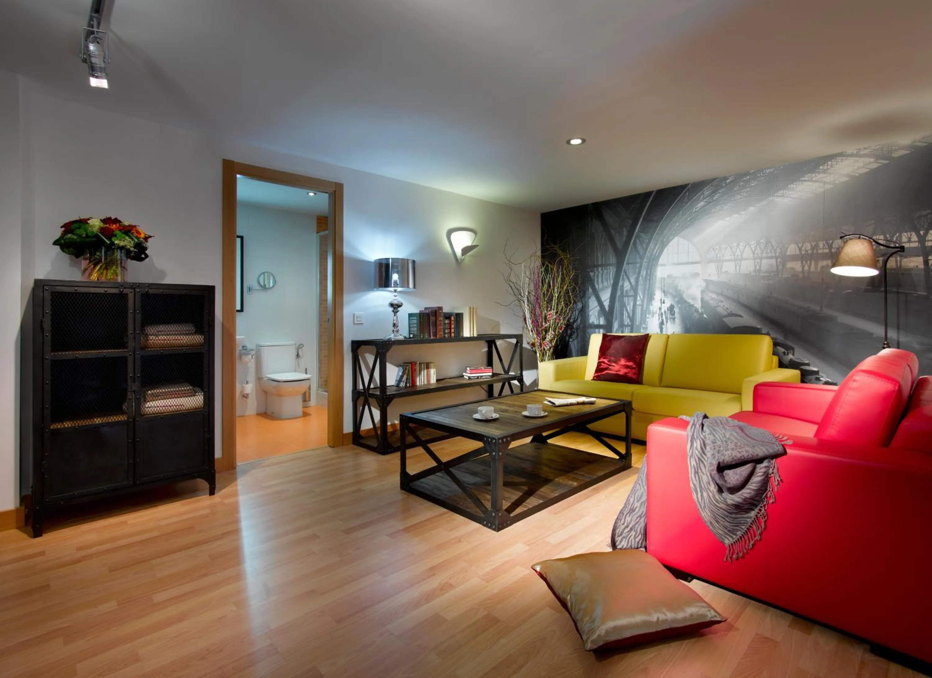 Living room in Castro Exclusive Residences Sant Pau