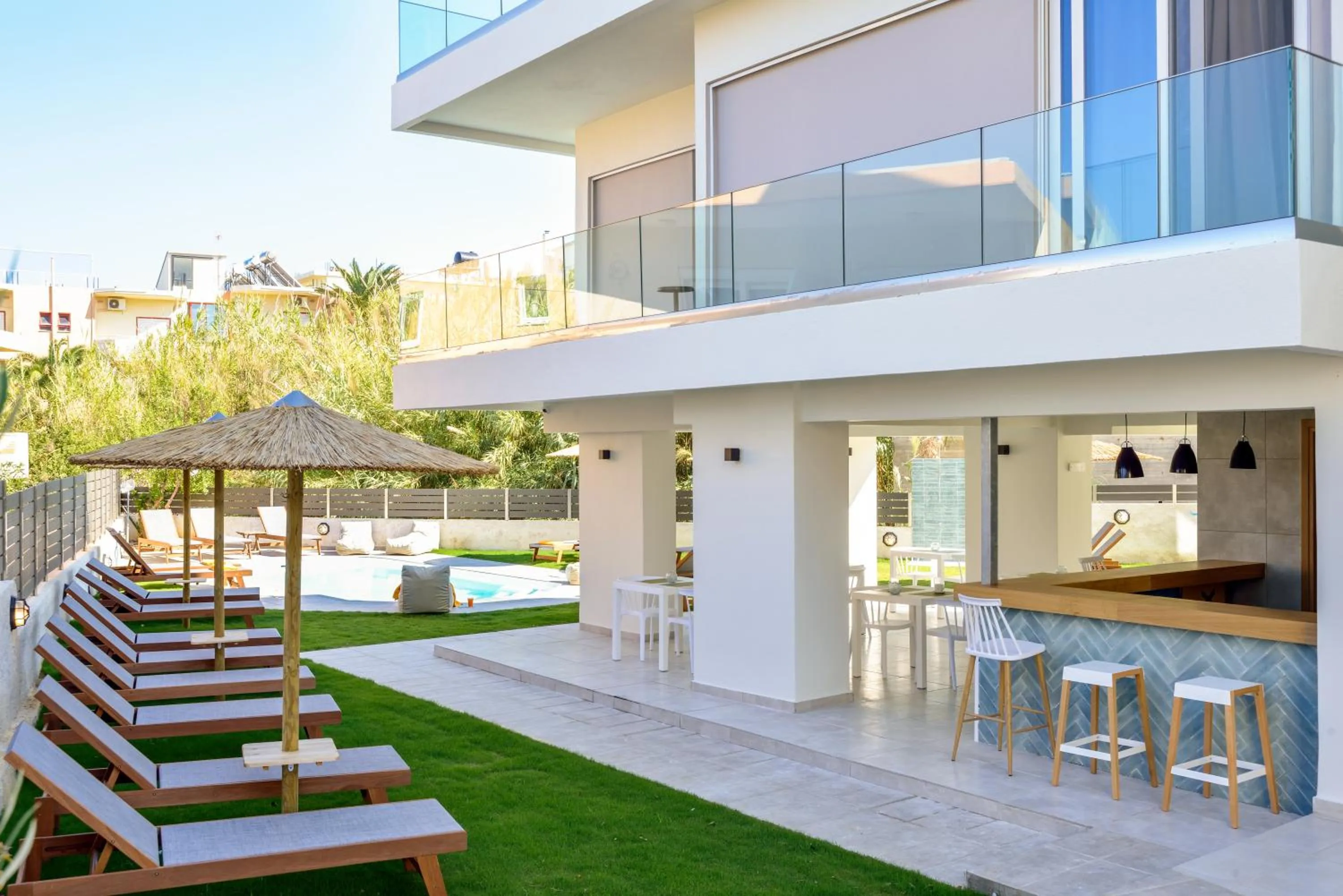 Garden in Elia Kalamaki Hotel