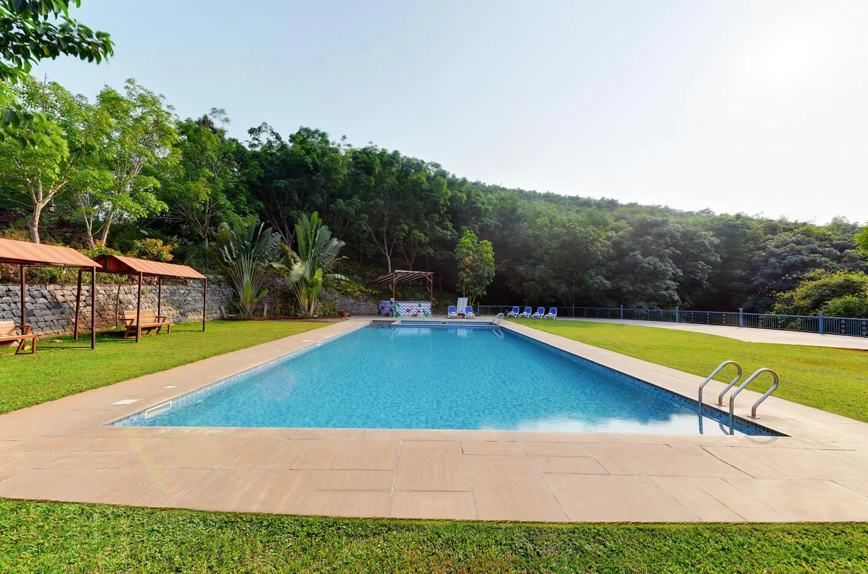 Swimming pool in The Estate Resort , Mangalore