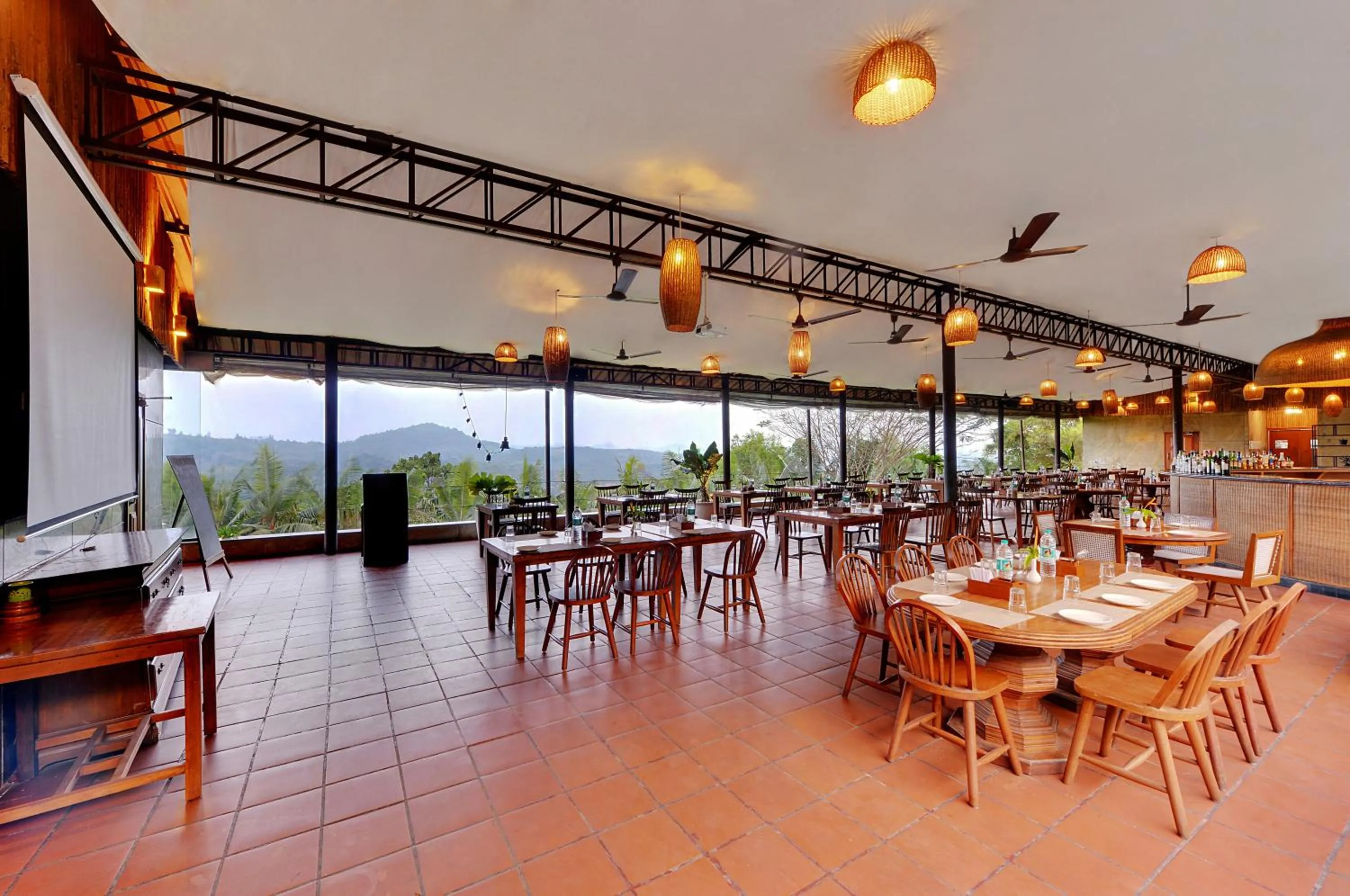 Restaurant/places to eat in The Estate Resort , Mangalore