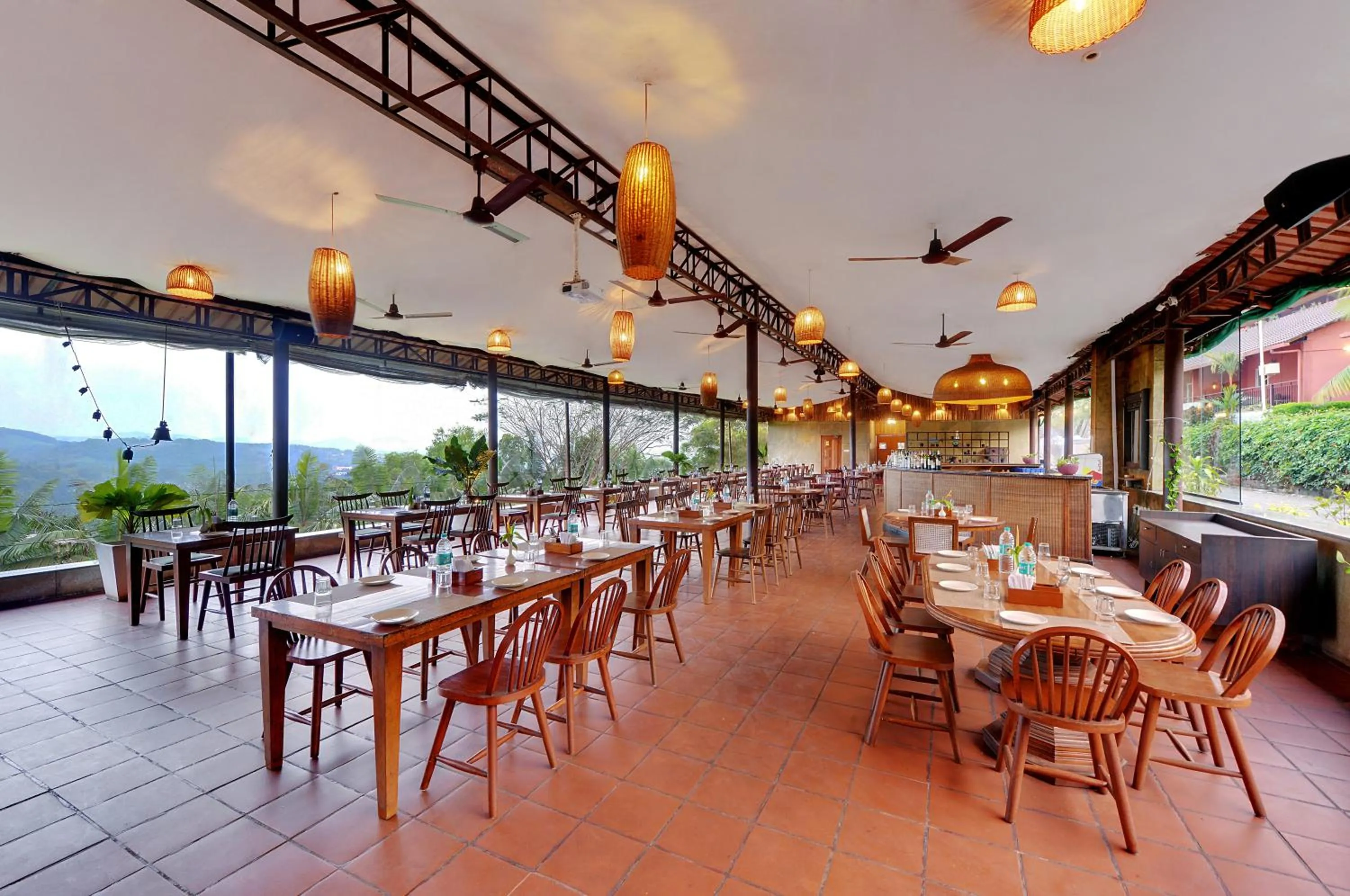 Restaurant/places to eat in The Estate Resort , Mangalore